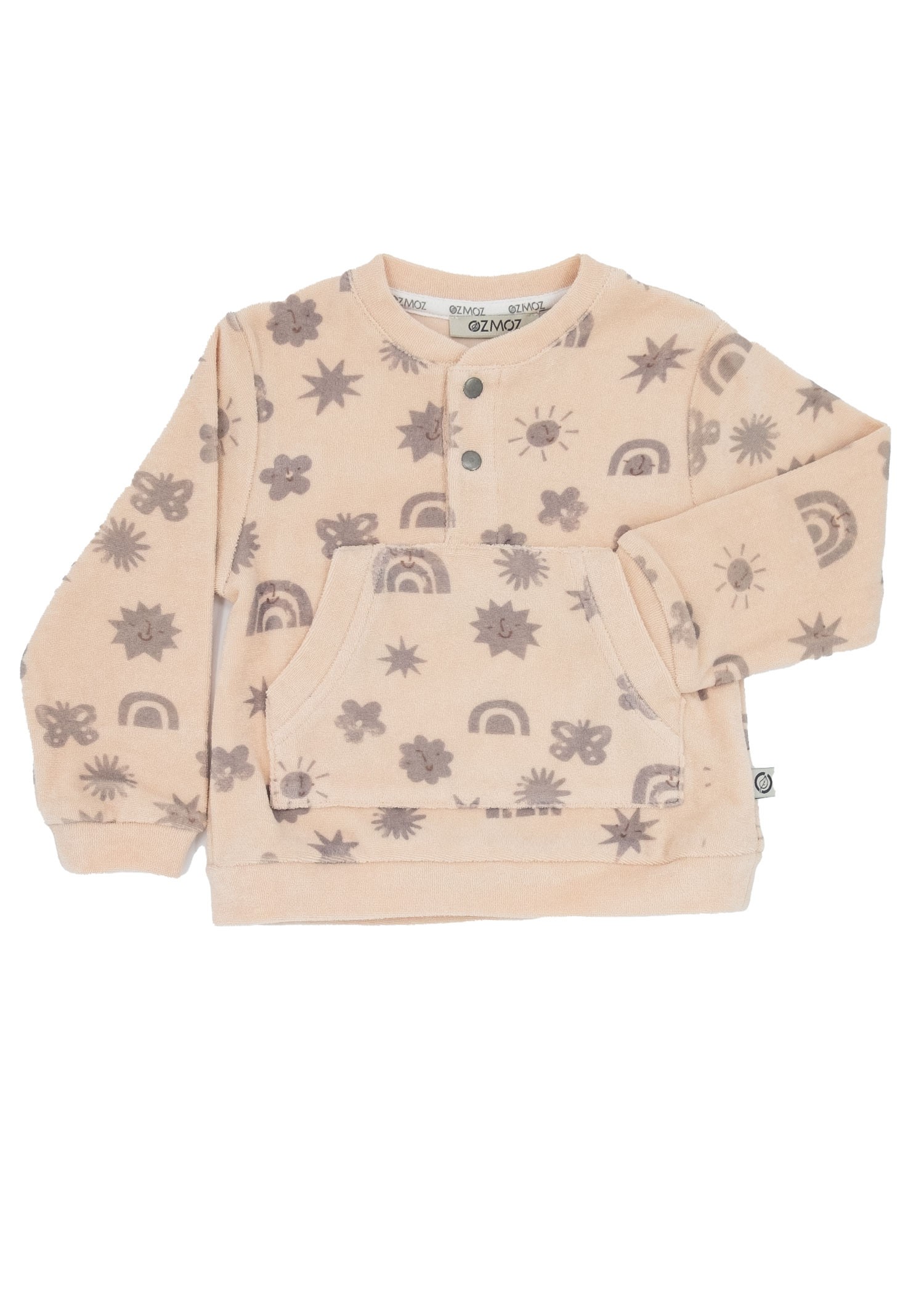 Organic Knitted Towel Winter Unisex Baby Tracksuit Set