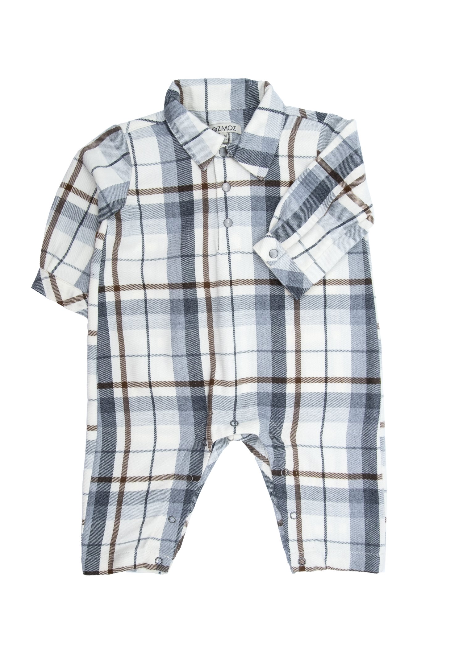 Plaid Classic Shirt Winter Baby Boy Overalls