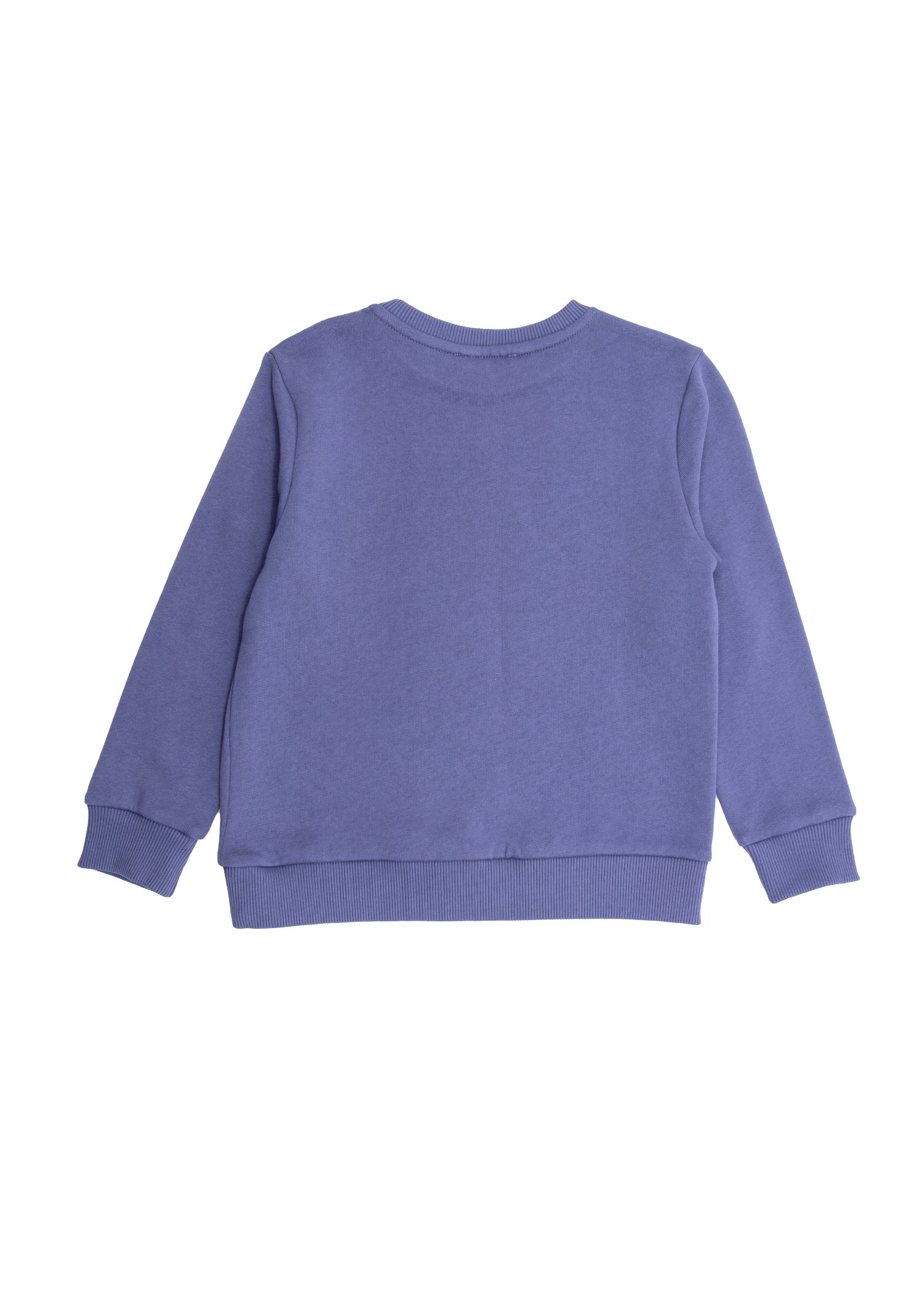 Organic Purple Winter Girls Little Kids Sweatshirt