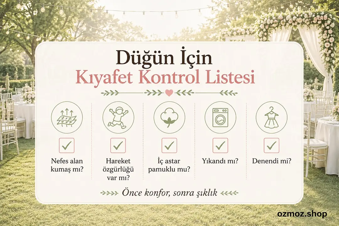 Basit bir kontrol rehberi sizi rahatlatır.