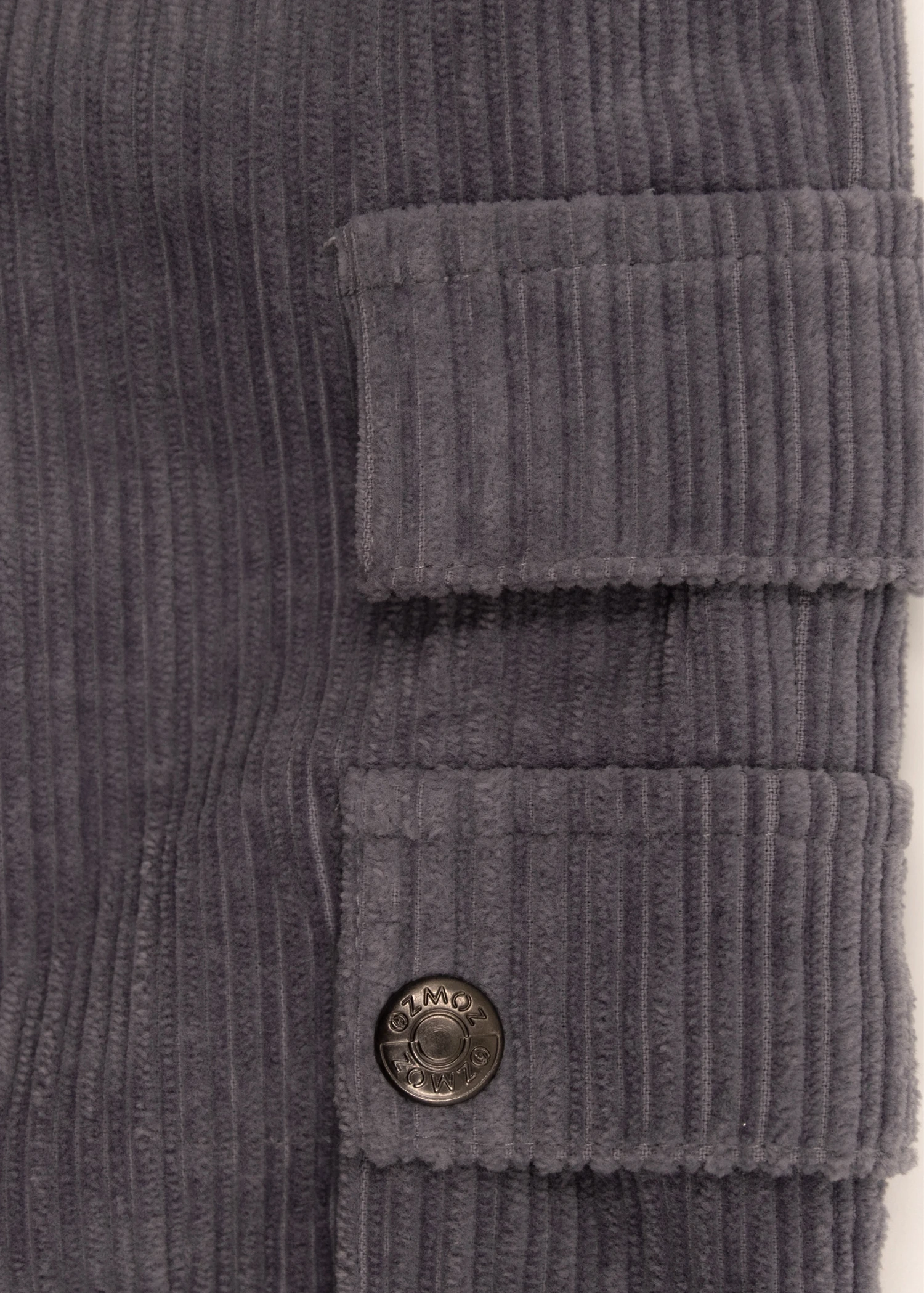 Organik Kadife Kargo Cepli Kışlık Erkek Çocuk Pantolon