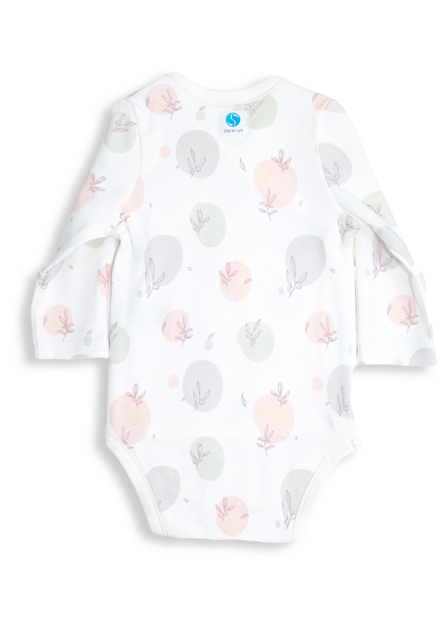 Clean and Safe Sterile Ready to Wear Organic Unisex Baby Double Breasted Body-Bubble