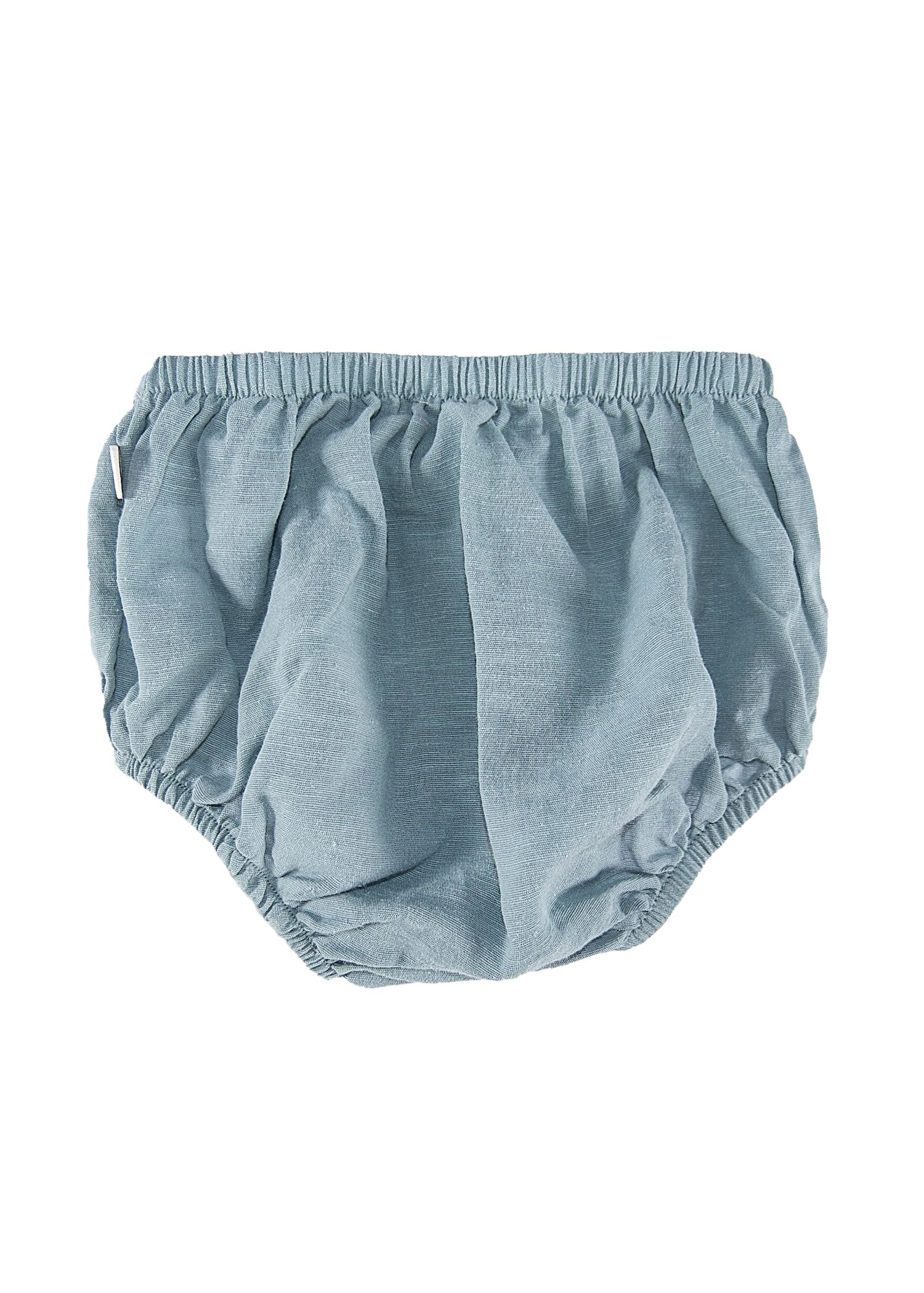 Organik Gri Dokuma Yazlık Unisex Bebek Külot