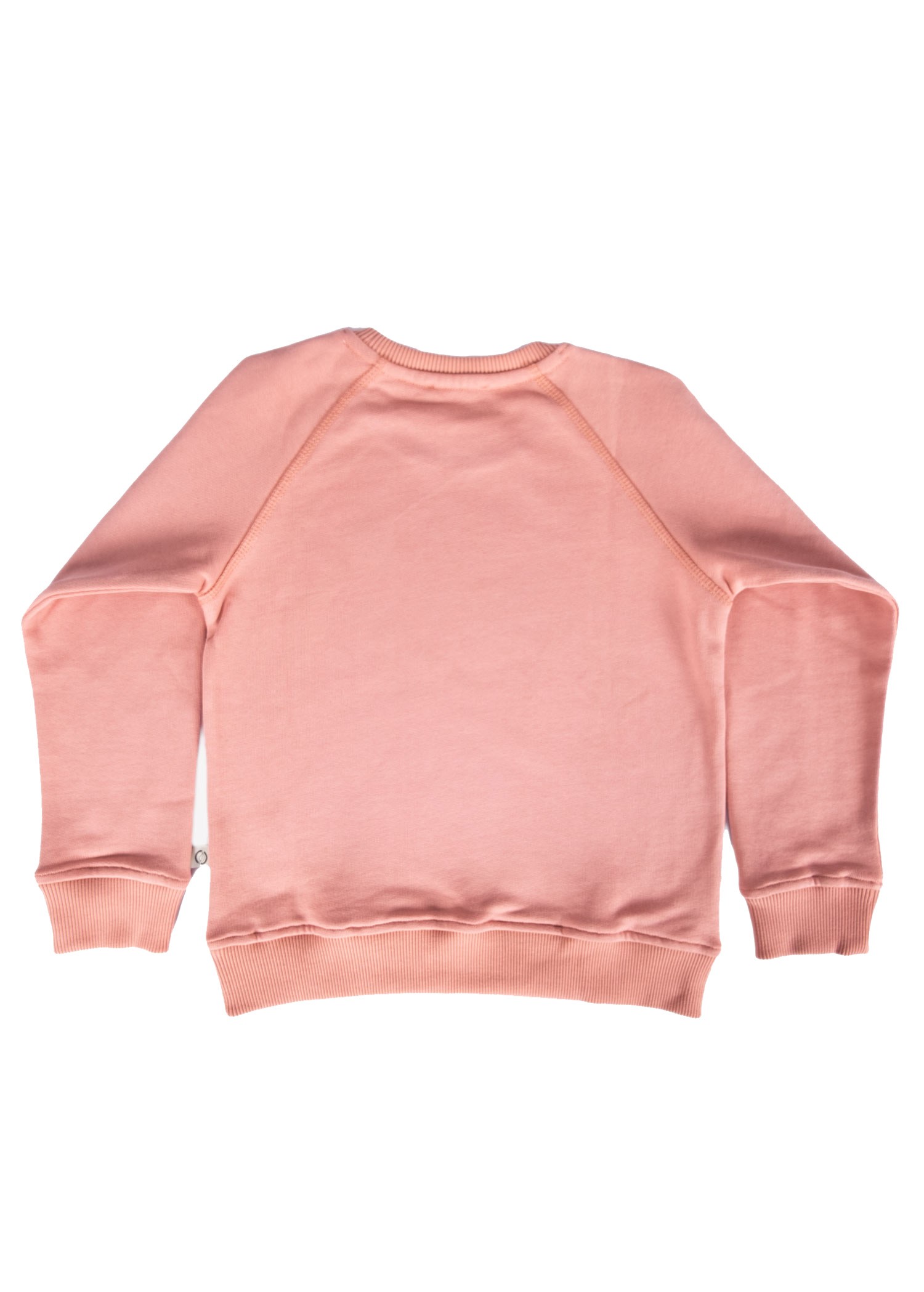 Organik Pembe Kışlık Kız Çocuk Sweatshirt