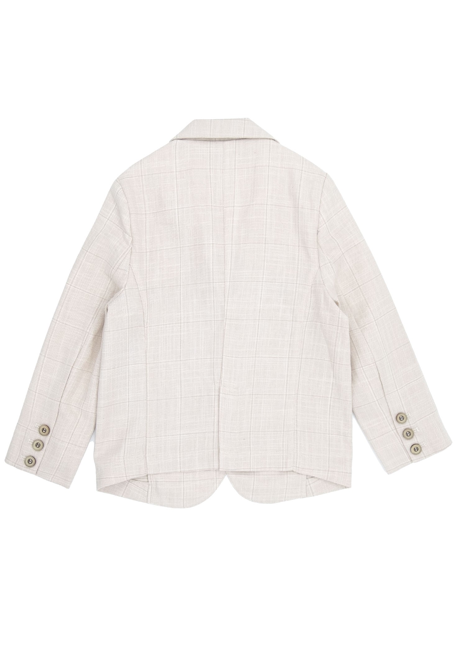 100% Cotton Classic Summer Cream Boy's Jacket