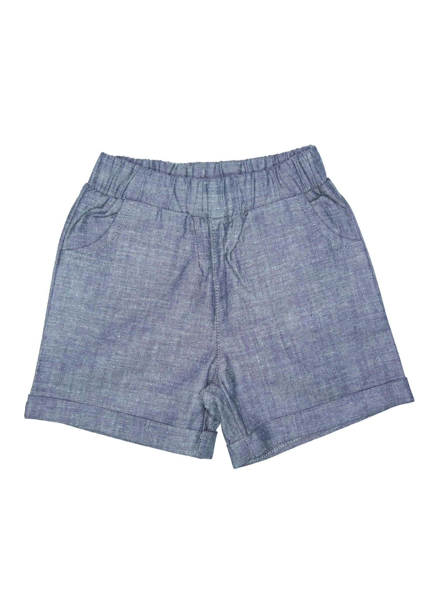 Organik Denim Yazlık Unisex Bebek Şort