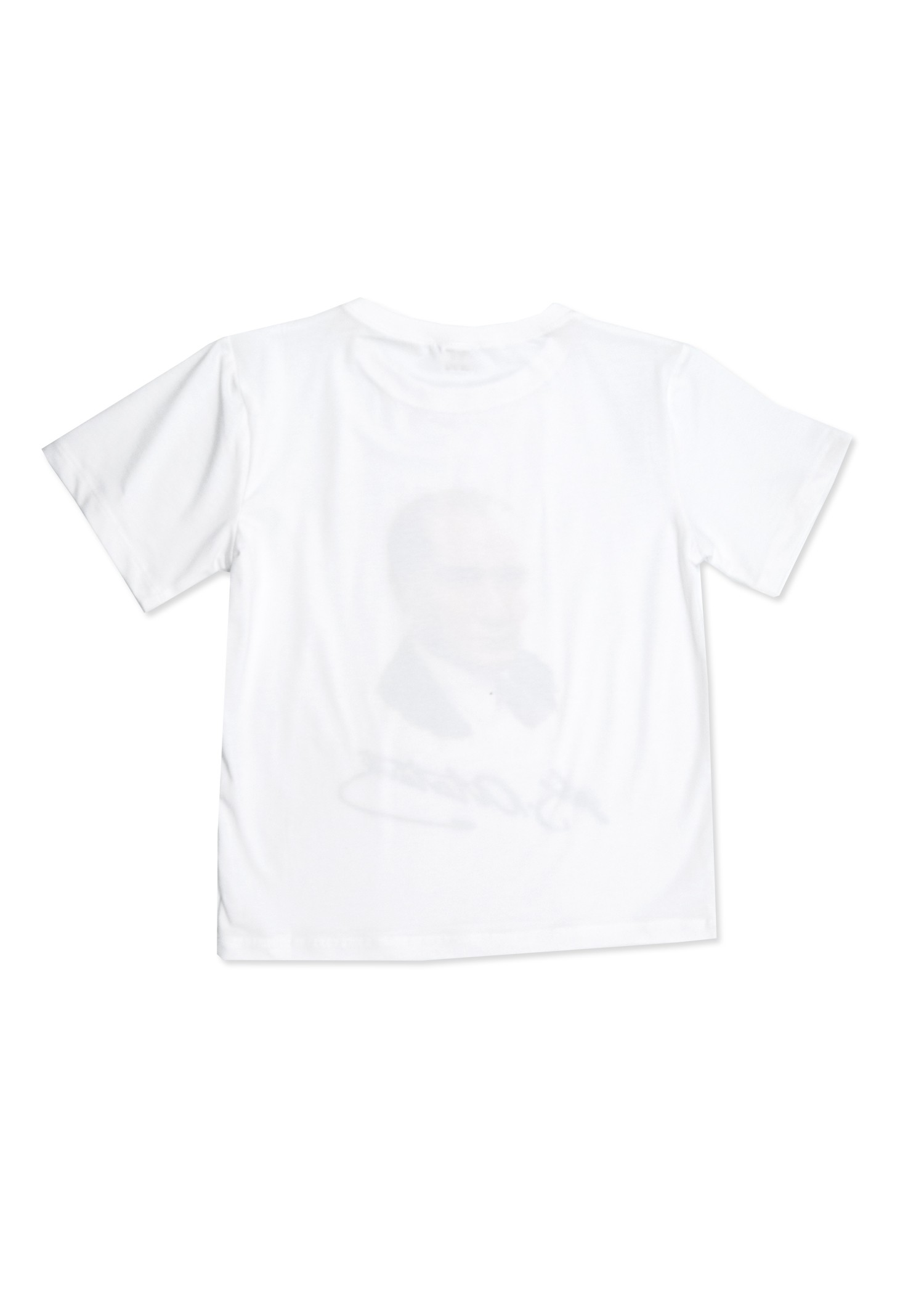Atatürk Baskılı Beyaz Yazlık Unisex Çocuk Tshirt