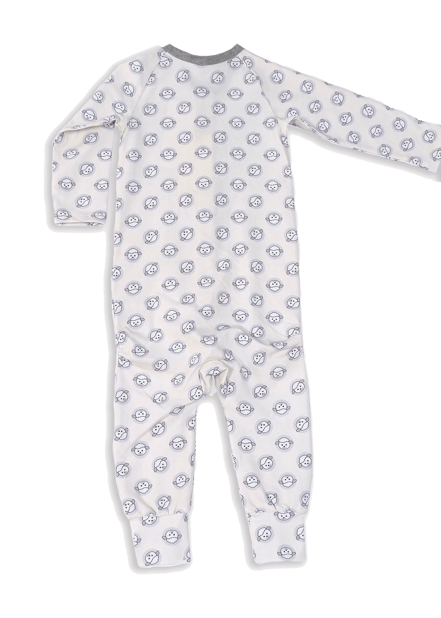 Organic Lamb Printed Unisex Jumpsuit