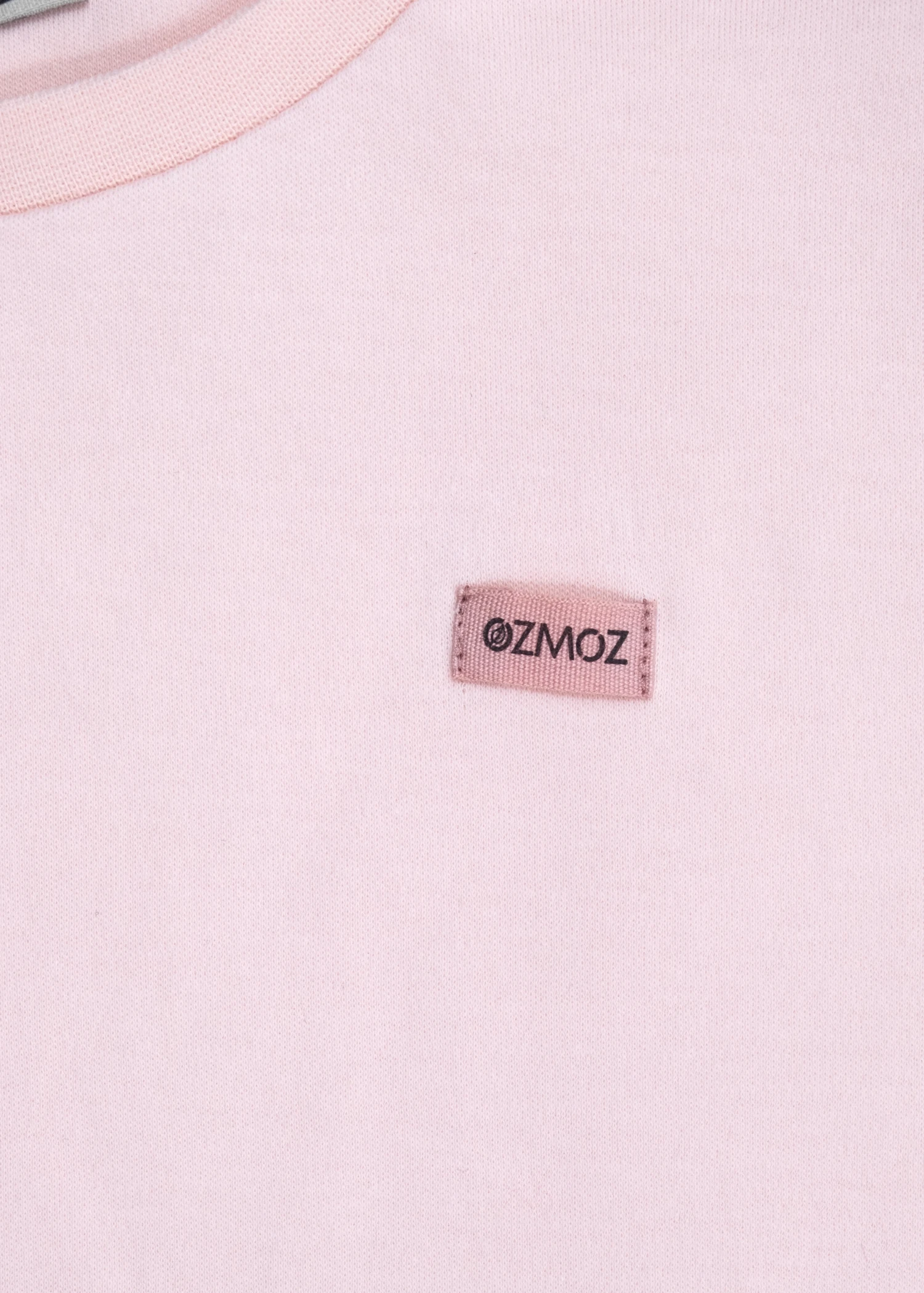 Organik Açık Pembe Kışlık Kız Çocuk İnce Sweat