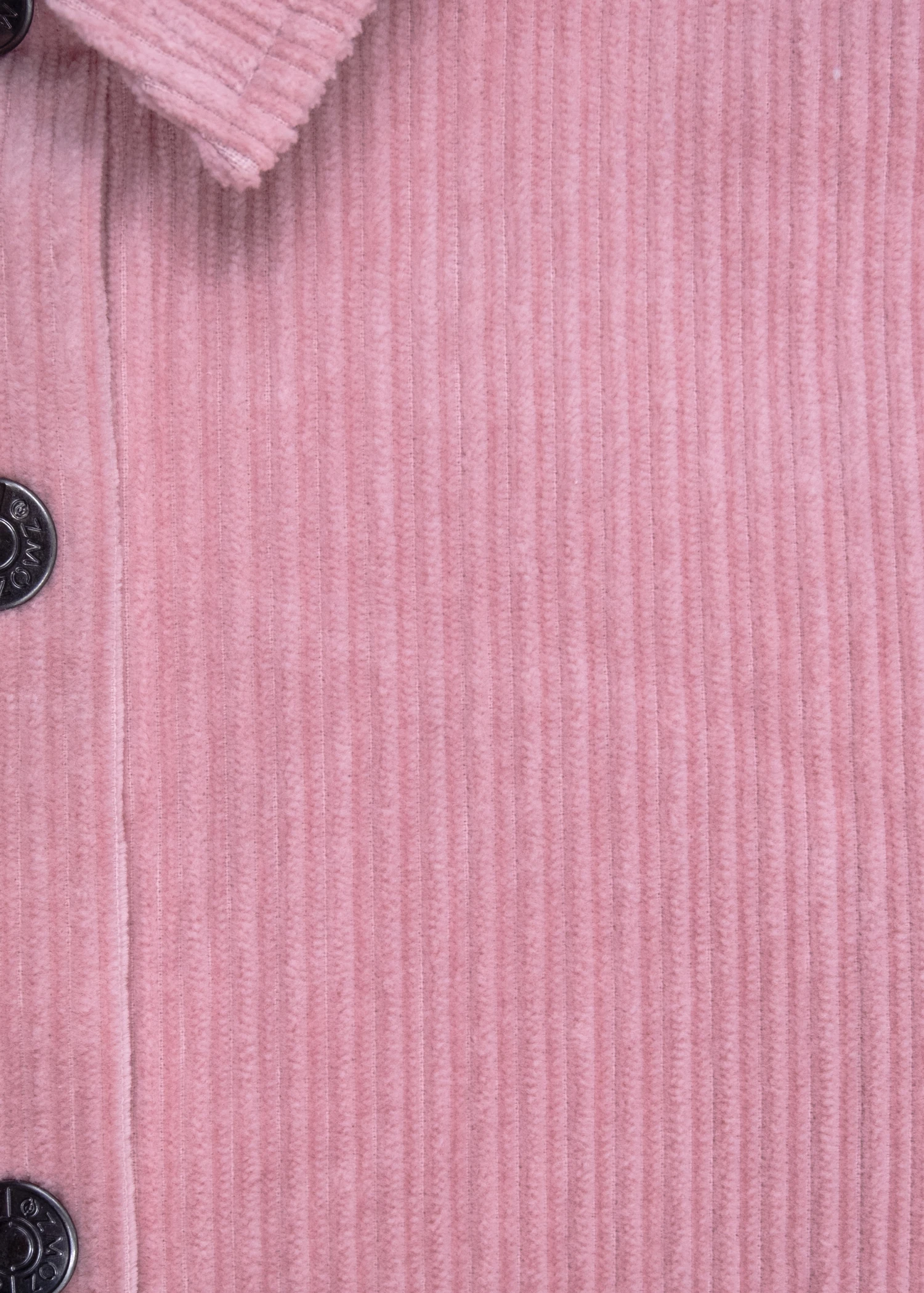 Kadife Klasik Koyu Pembe Kışlık Kız Çocuk Ceket