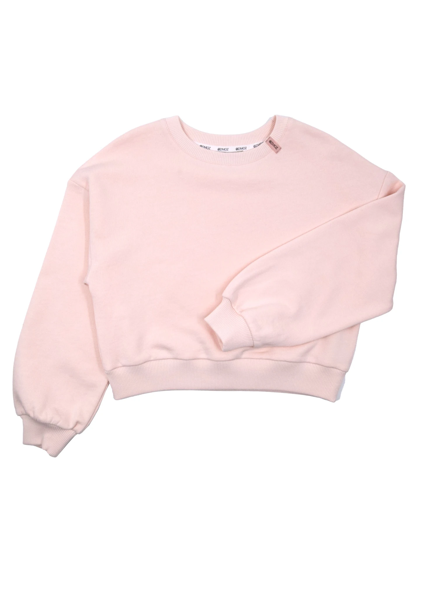 Organic Cloud Pink Girl Sweat