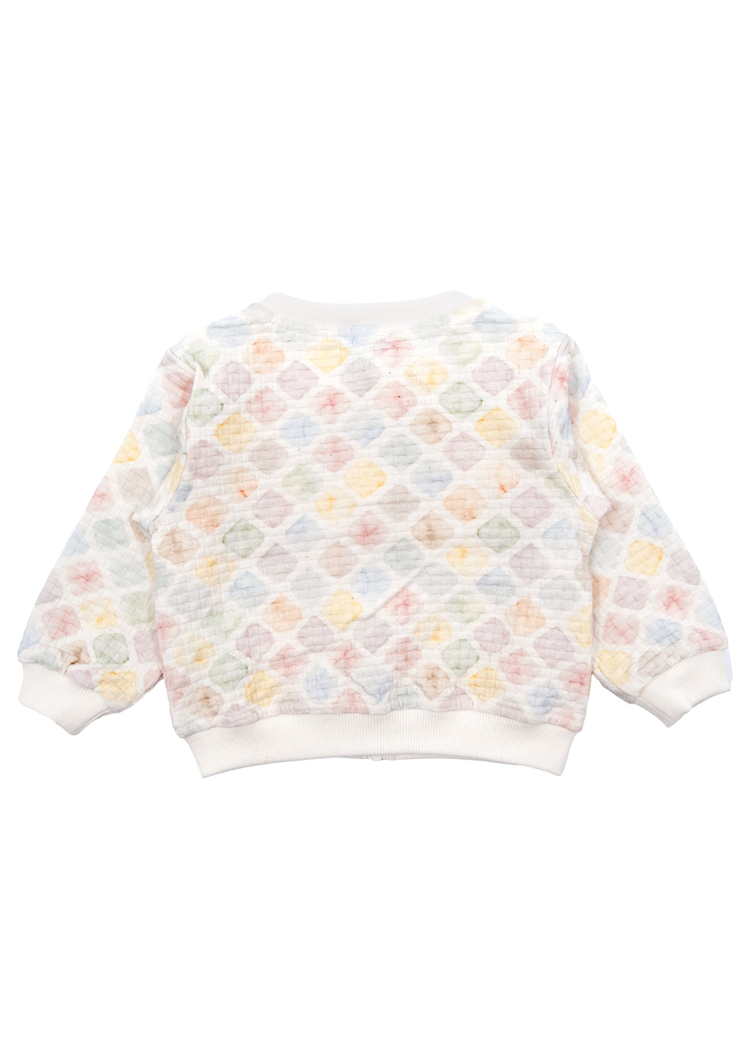 Organic Shaped Zippered Spring Baby Girl Jacket