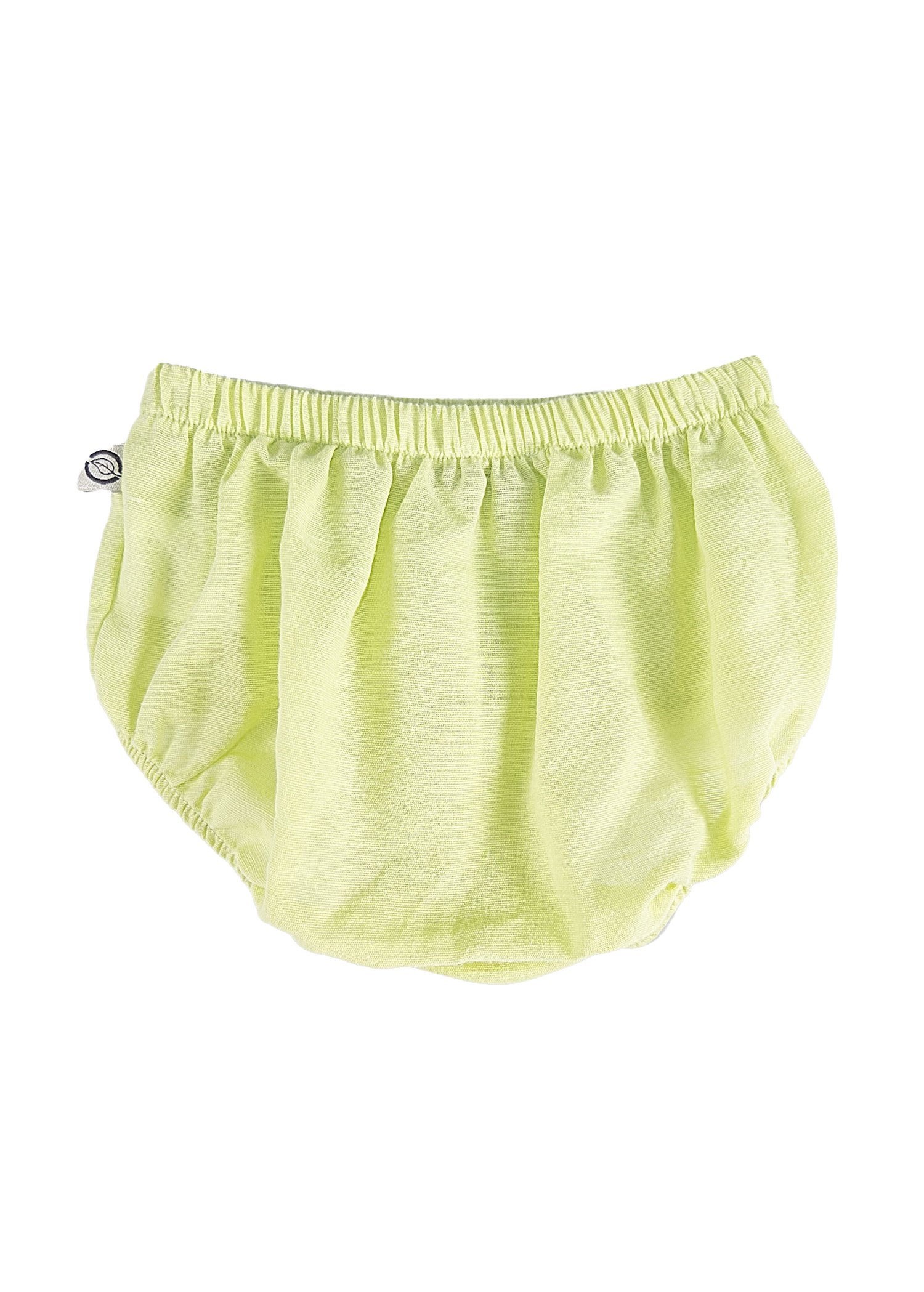 Organik Yeşil Dokuma Yazlık Unisex Bebek Külot