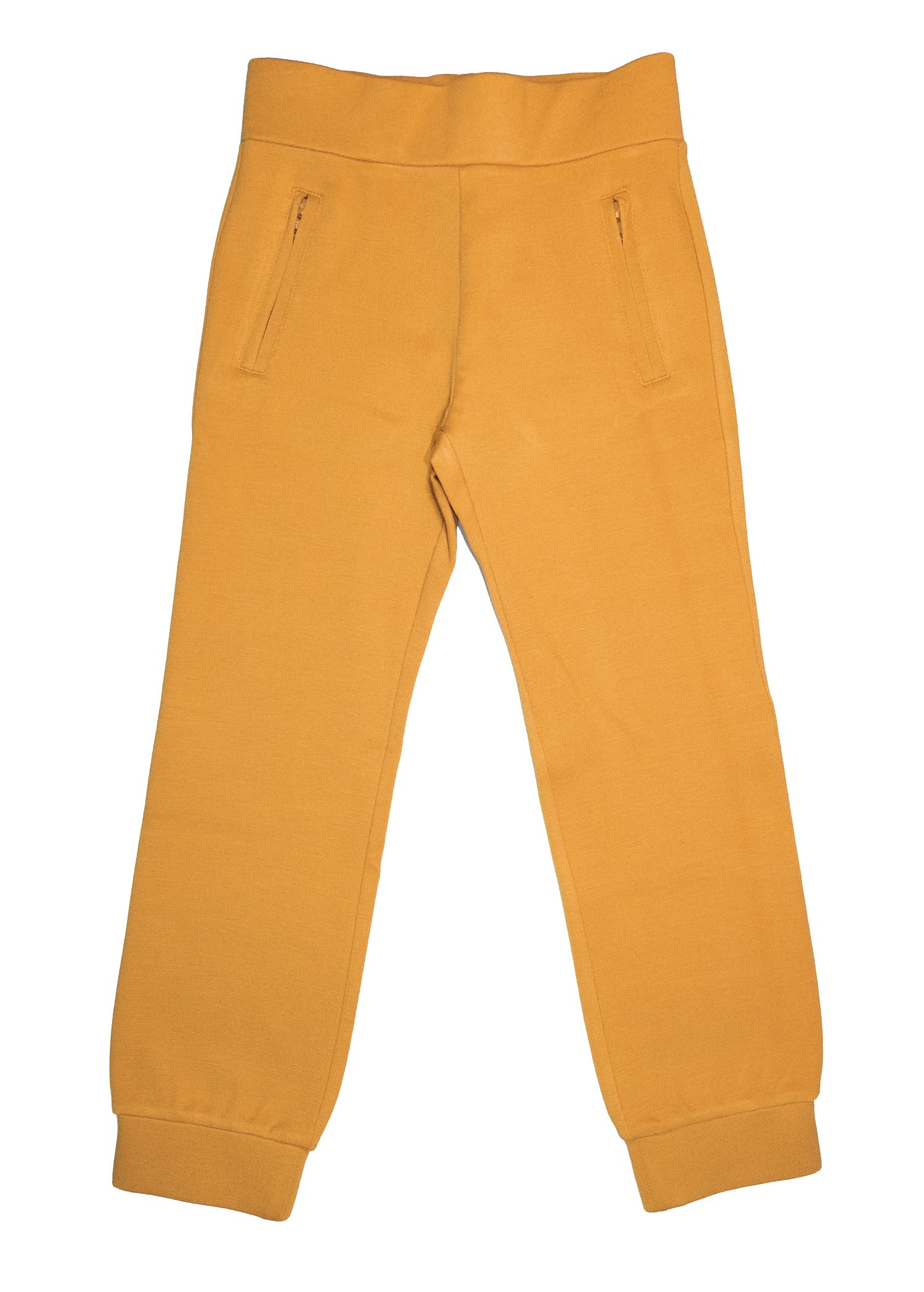 Sports Cut Yellow Winter Girls' Trousers