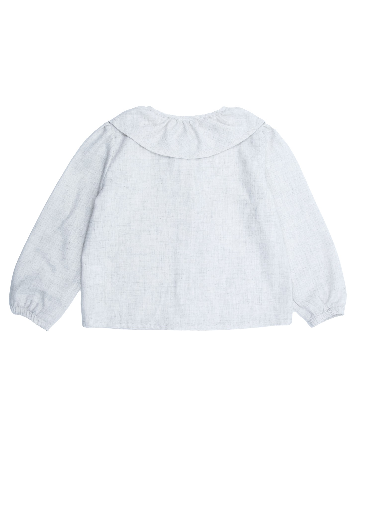 Ecru Winter Little Girl's Blouse