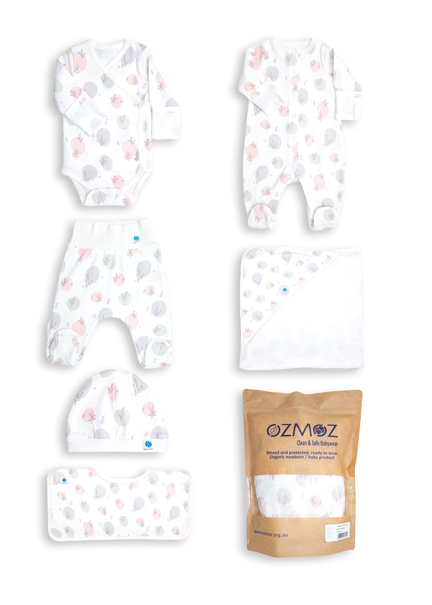 Clean and Safe Sterile Ready-to-Wear Organic Hospital Outlet Set-6 Pieces