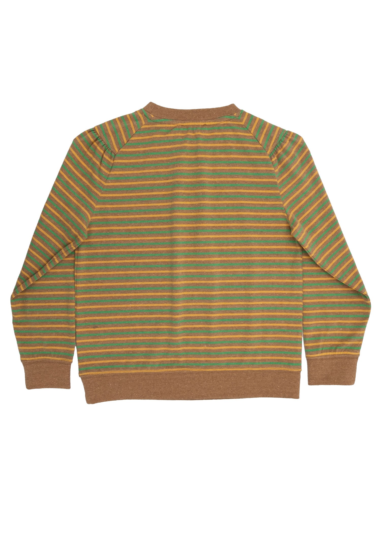 Reborn Thin Fabric Striped Spring Girl's Sweatshirt