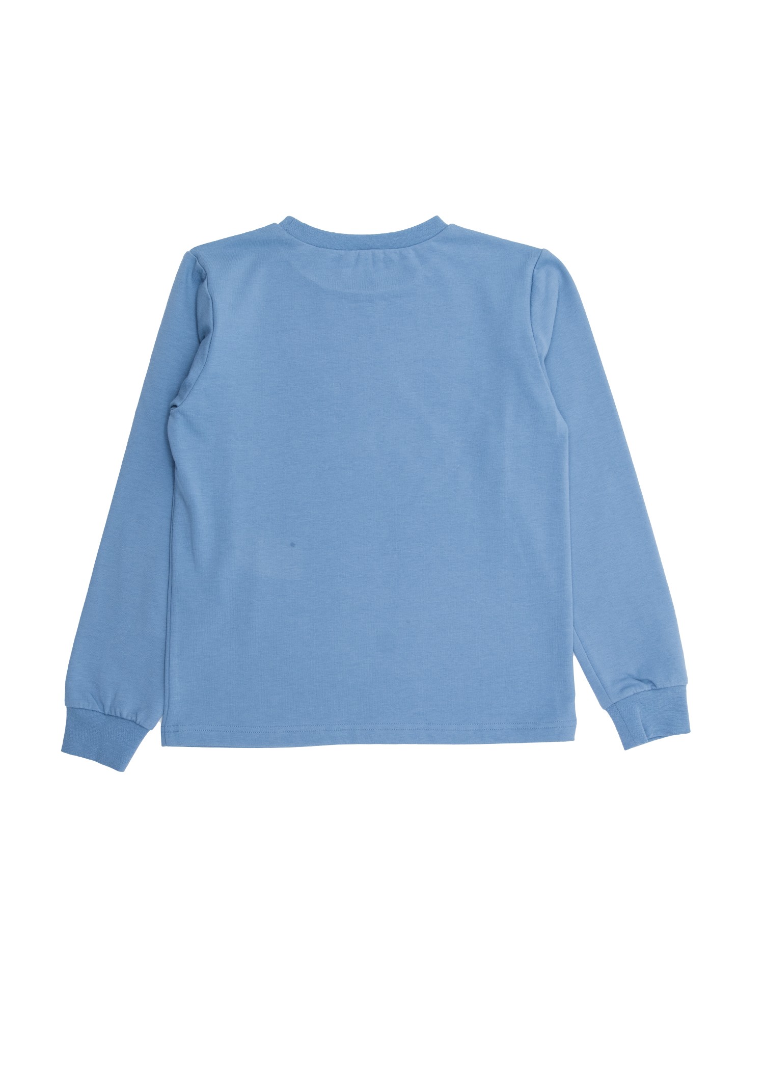 Organic Long Sleeve Blue Spring Boy Sweatshirt