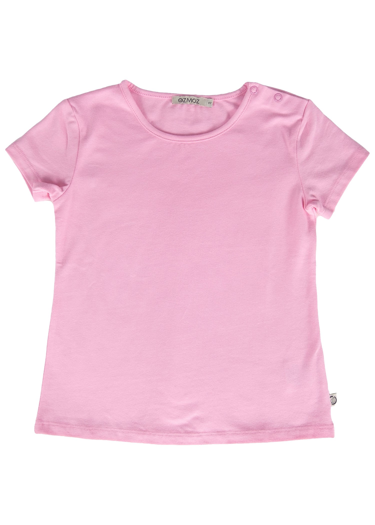 Pamuk Pembe Yazlık Kız Bebek Şort Tshirt Takım