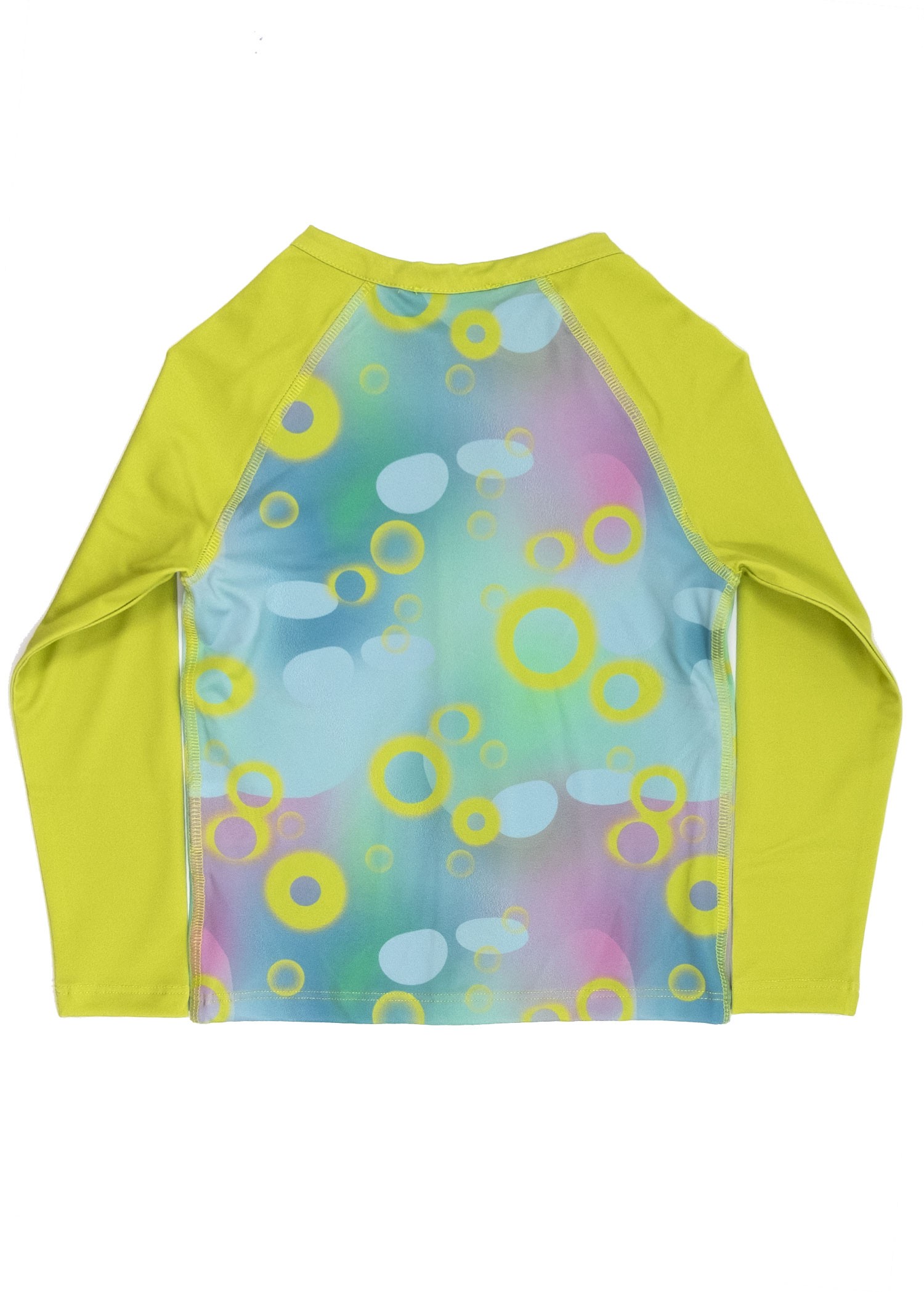 Recycle UV Protected Long Sleeve Unisex Children's Swimsuit Top