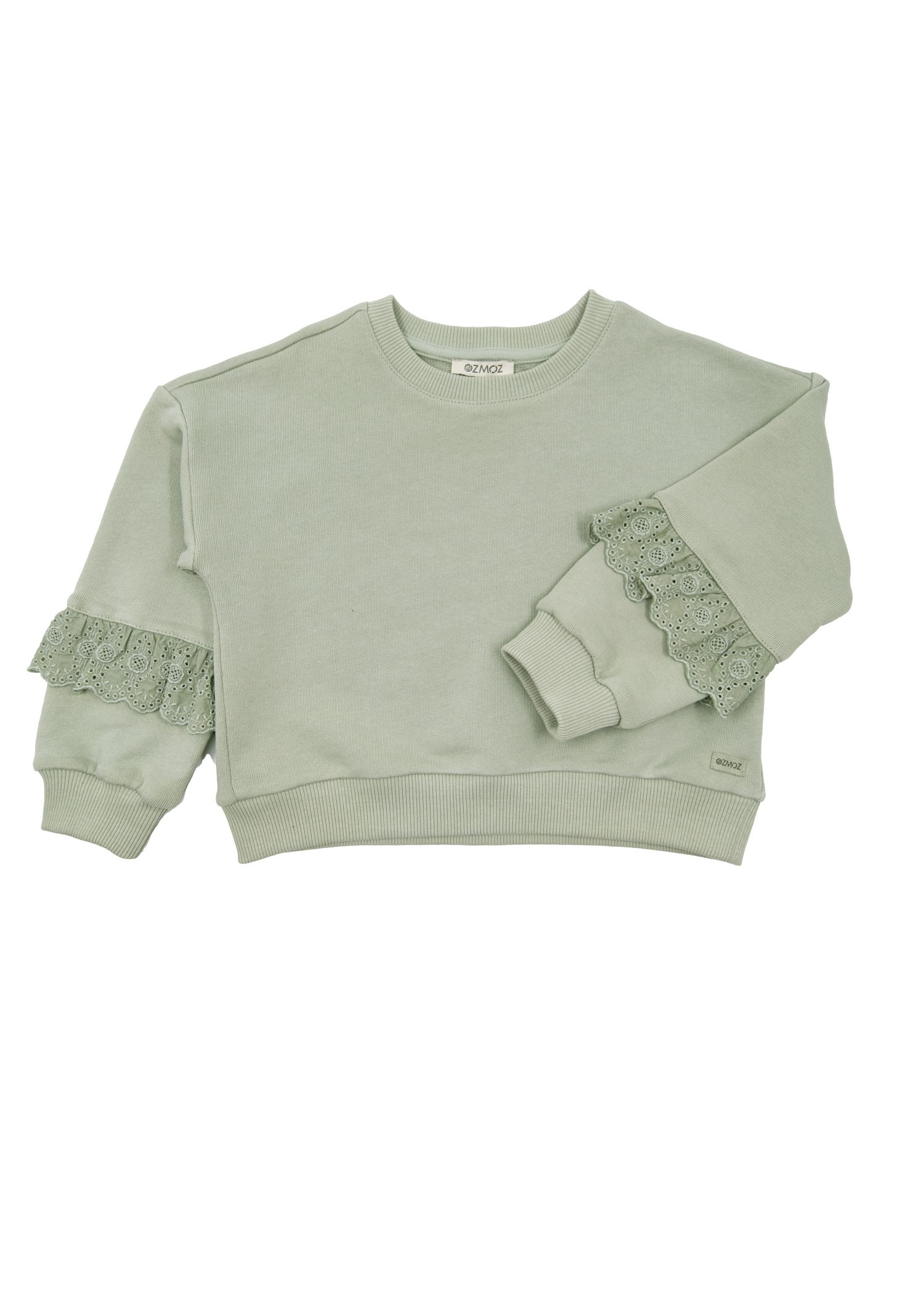 Organic Desrt Sage Toddler Girl Sweat