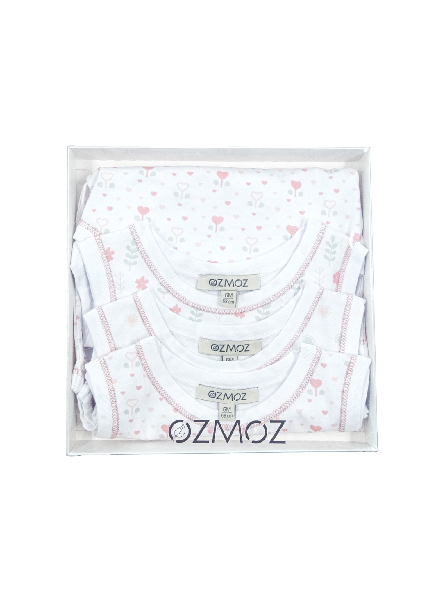 Organic Baby Girl Sleeveless Bodysuits (3-Pack, Assorted Prints)