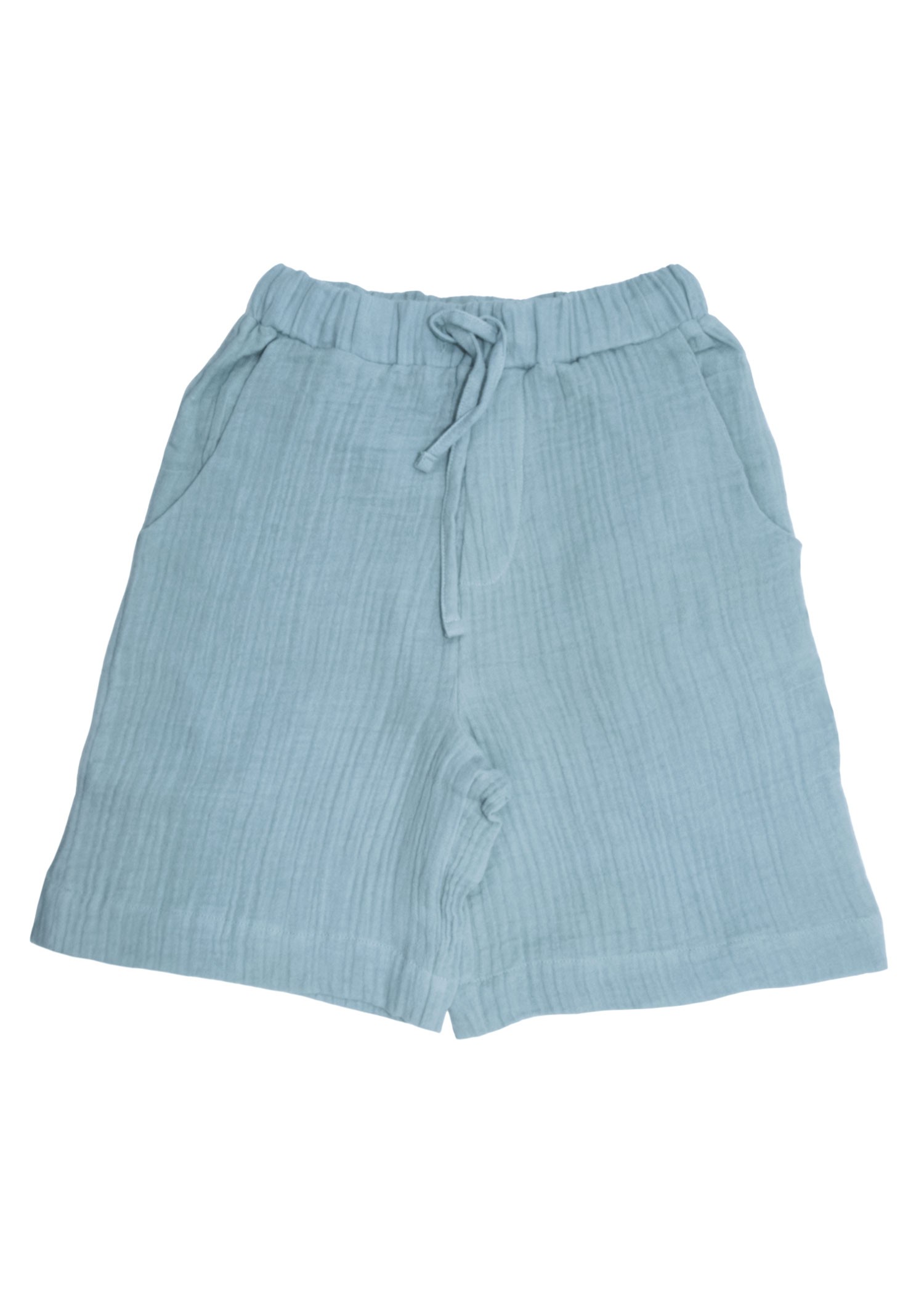 Organic Blue Summer Little Boy Shorts