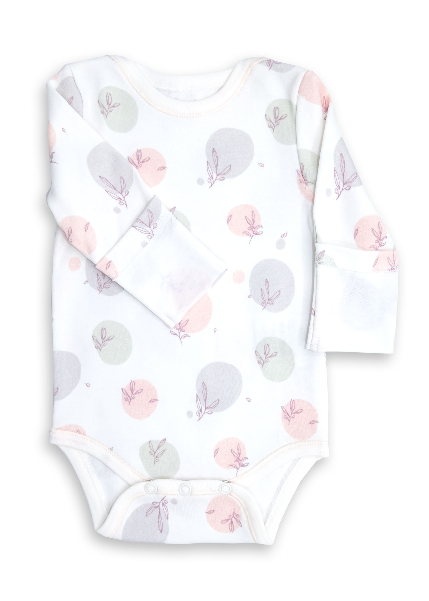 Clean and Safe Sterile Ready to Wear Organic Unisex Baby Body-Bubble