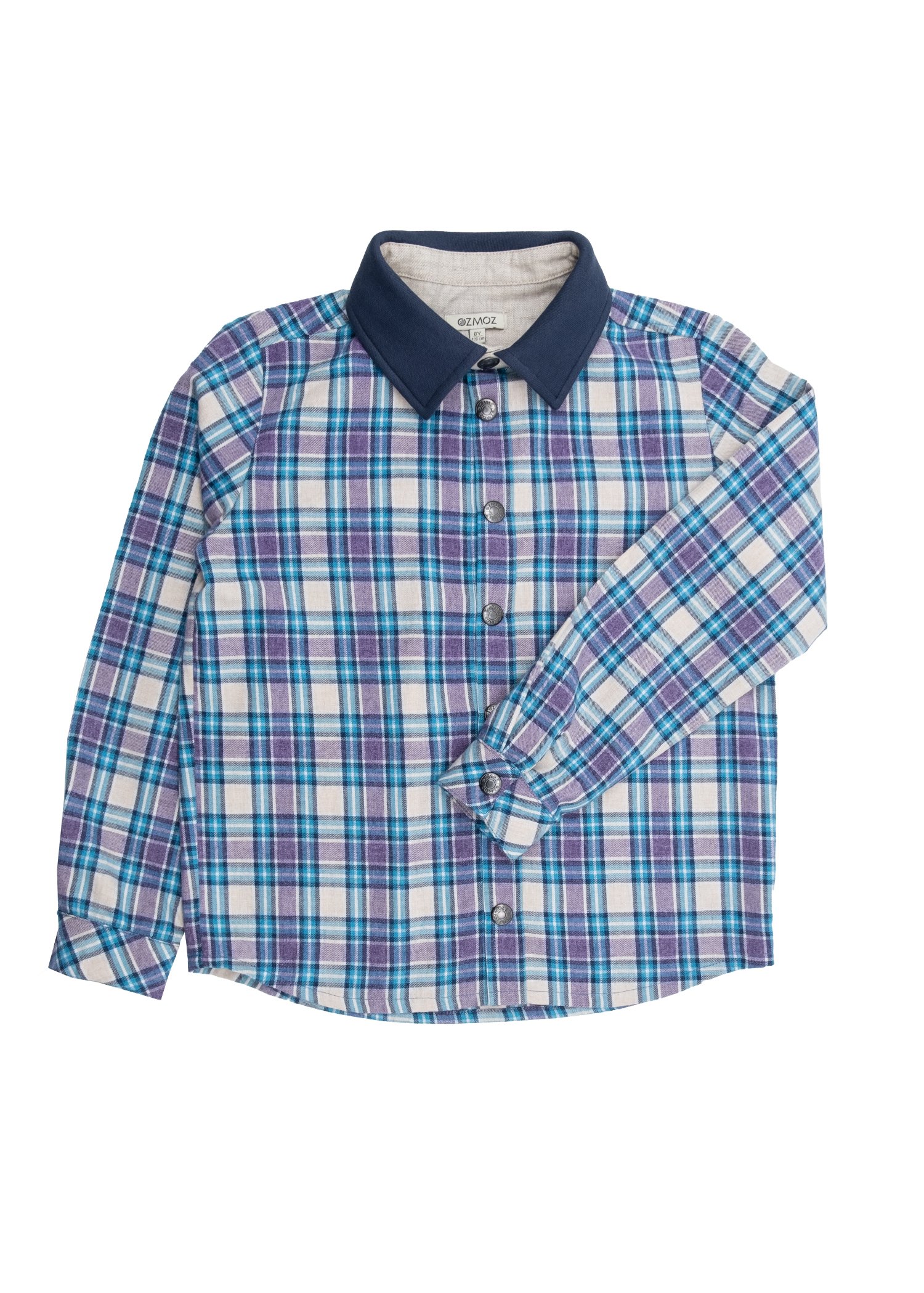 Plaid Woven Winter Boy's Shirt