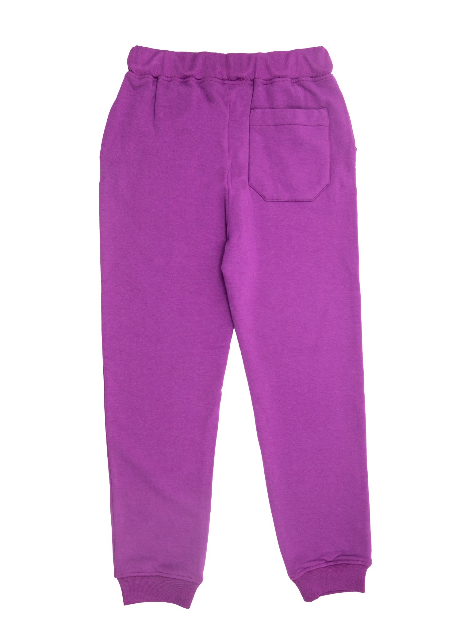 Bamboo Fabric Raised Purple Winter Girls' Sweatpants