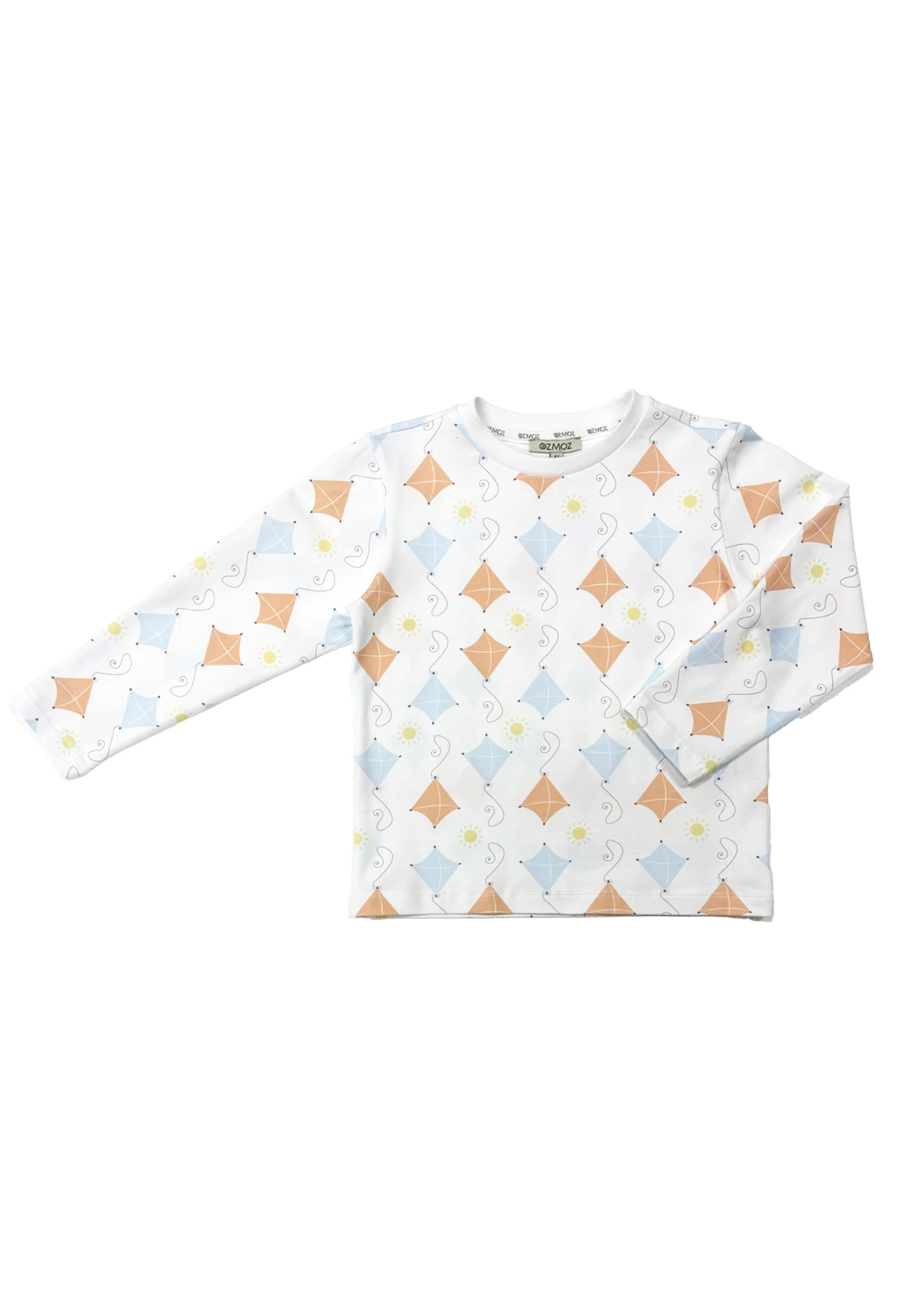 Kite Print Spring Toddler Boys' Thin Sweatshirt