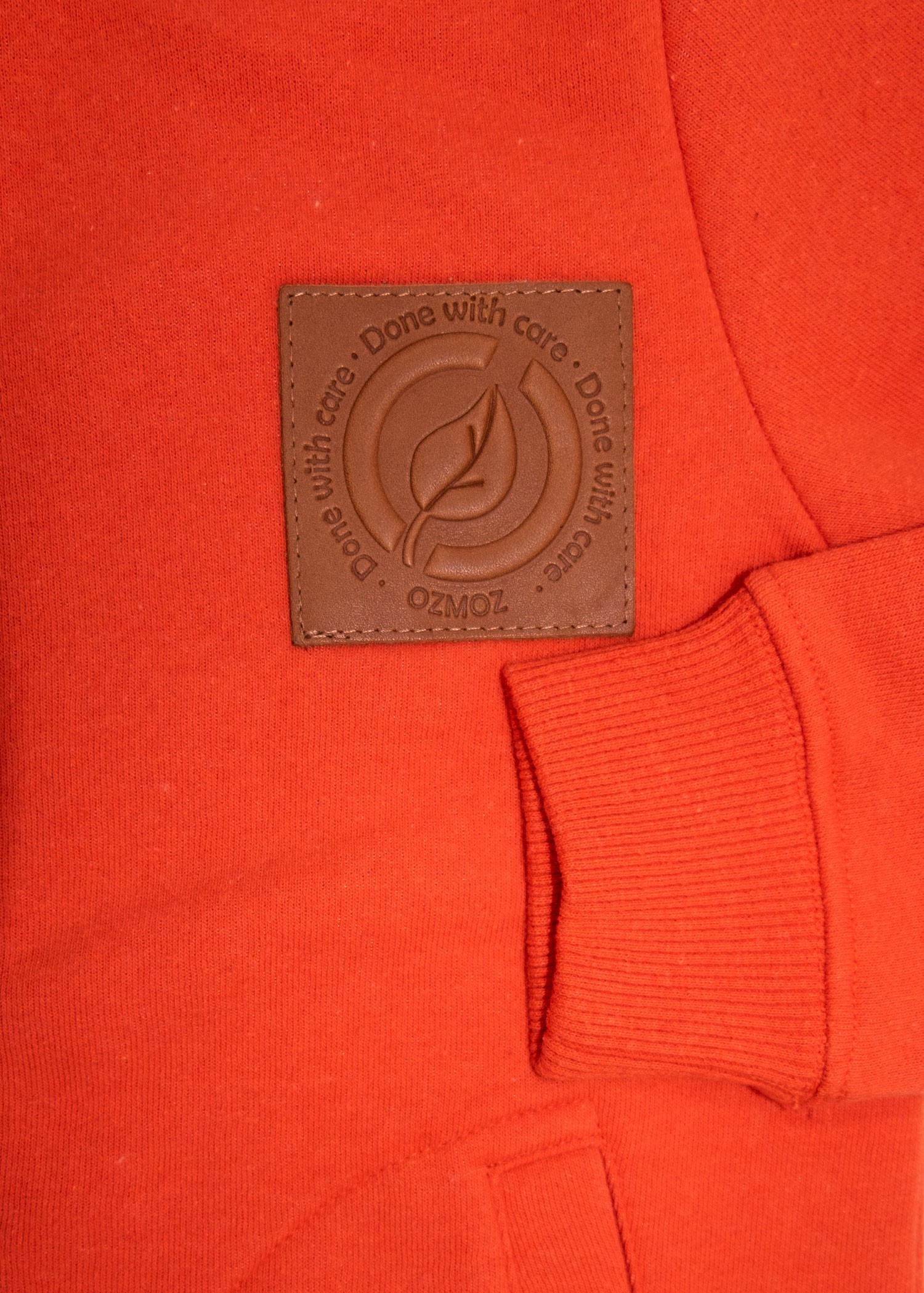 Reborn Erkek Çocuk Kapüşonlu Hoodie Ceket Turuncu (Orange)