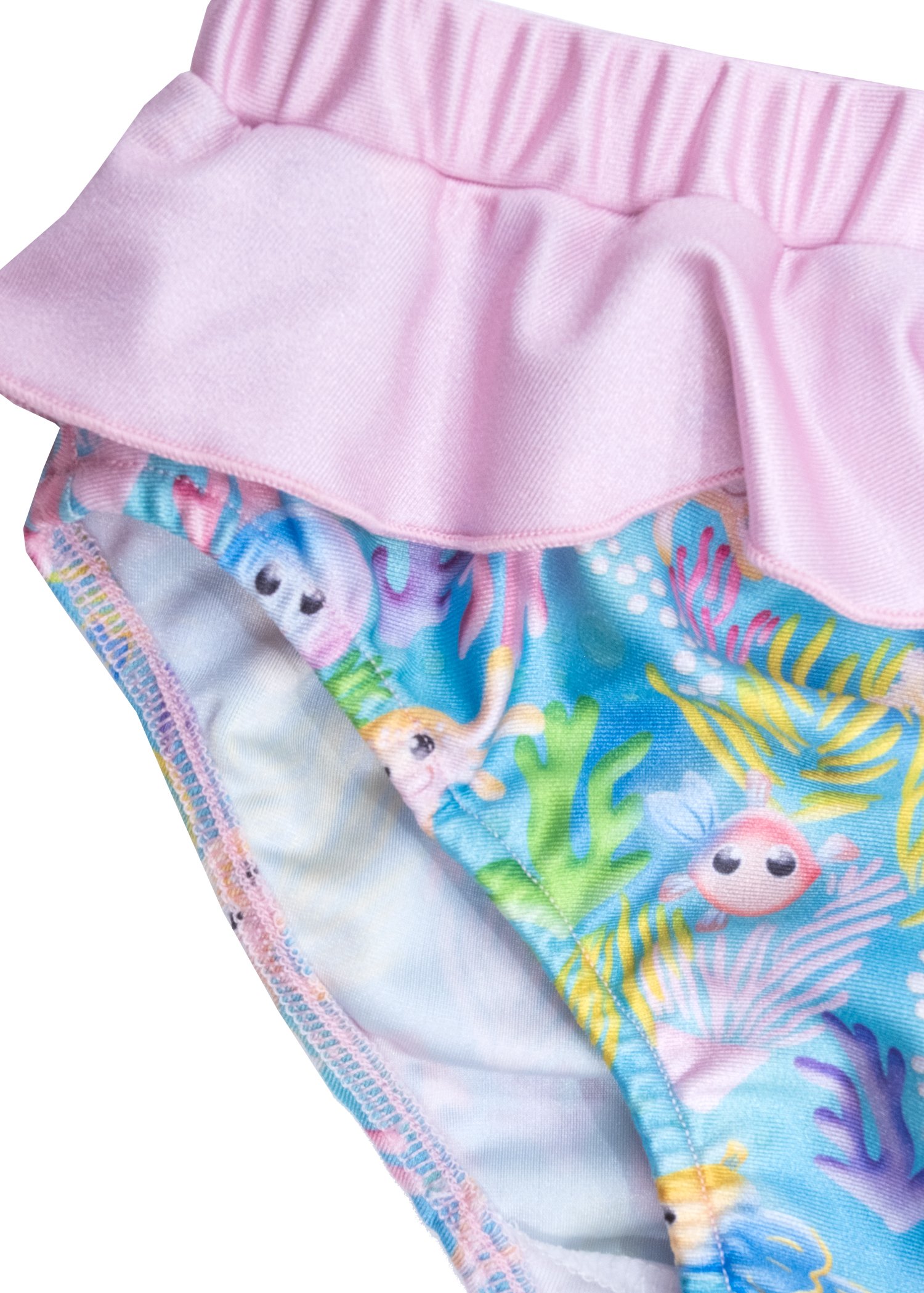 +50 UV Protection Strappy Toddler Girl Bikini