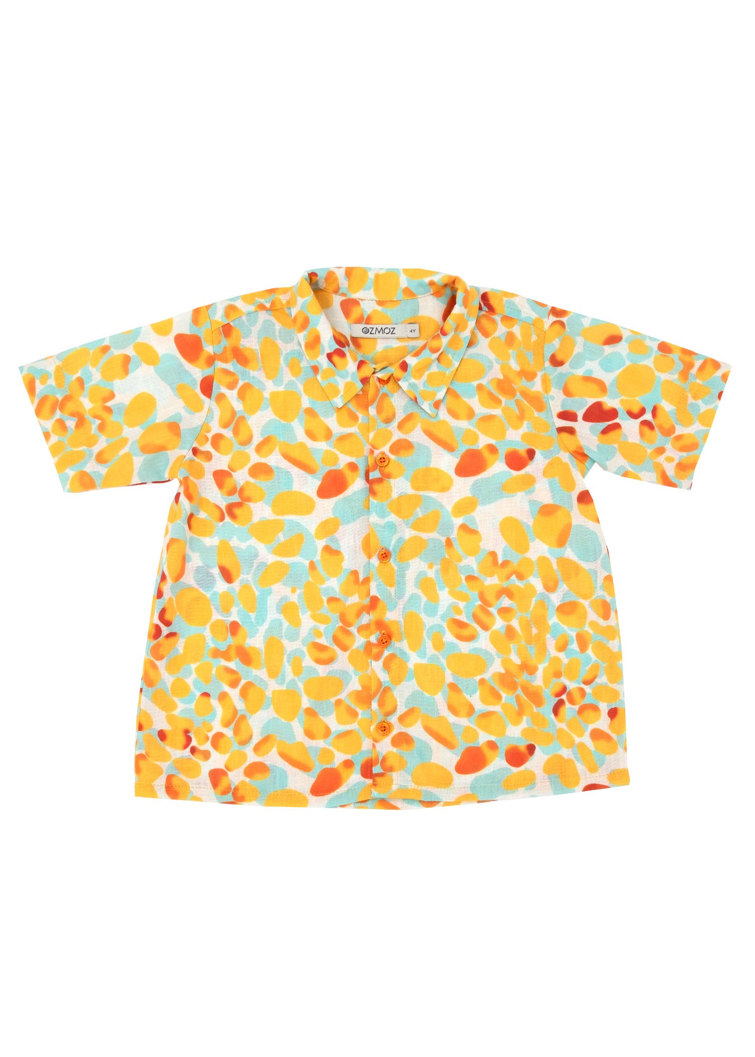 Colorful Thin Woven Summer Little Boy Shirt