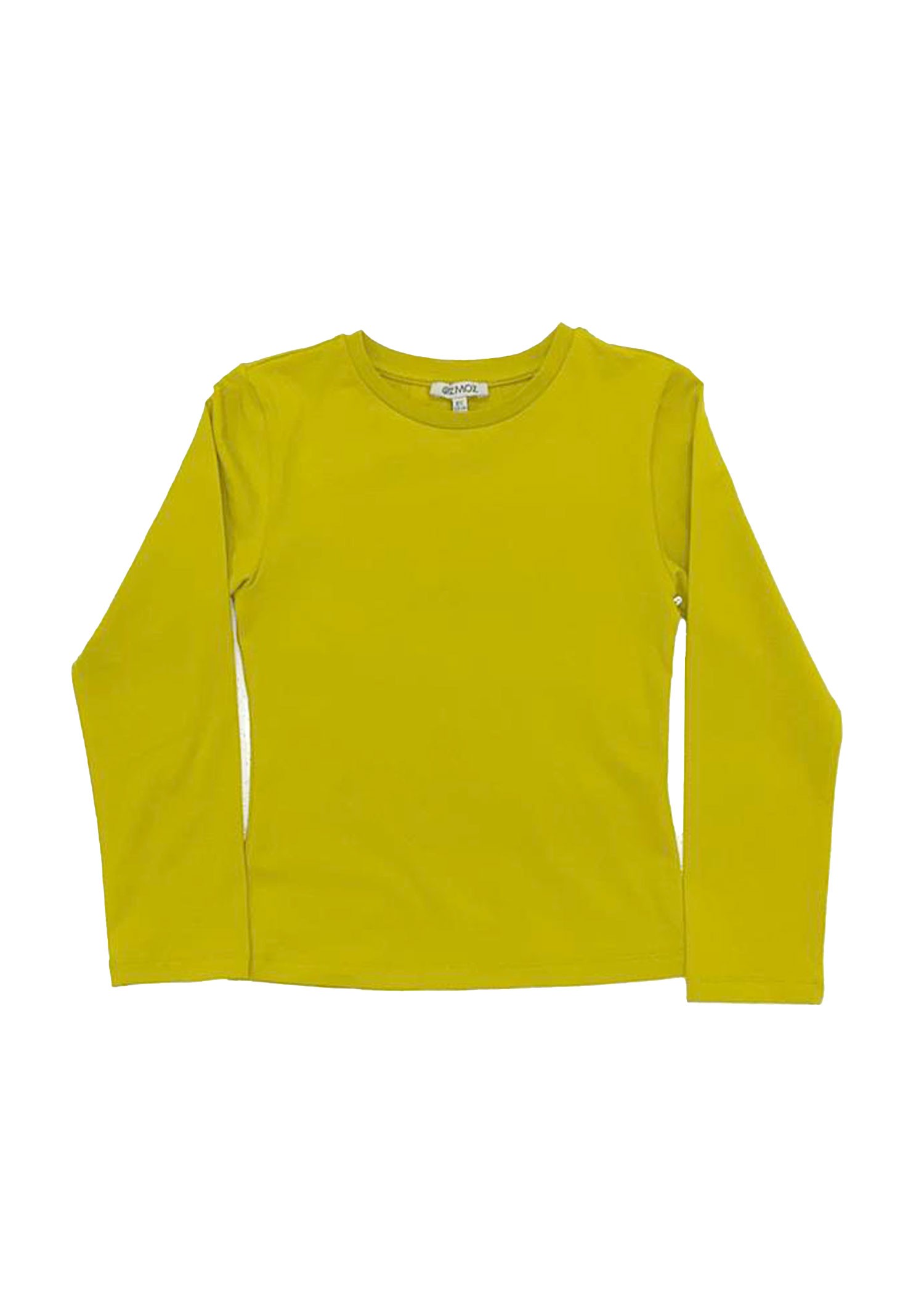 Organic Long Sleeve Yellow Spring Girl's Sweatshirt