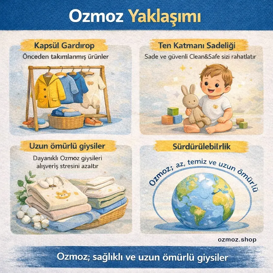 Bu görsel rehber de size bebeğiniz veya çocuğunuzu giysileri için önerilerimizi içeriyor.