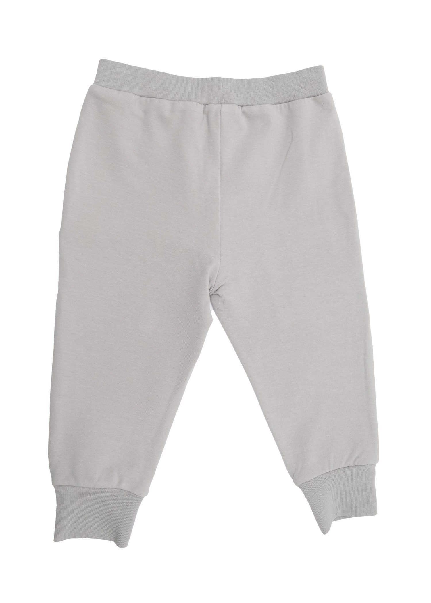 Organic Gray Winter Little Boy Sweatpants