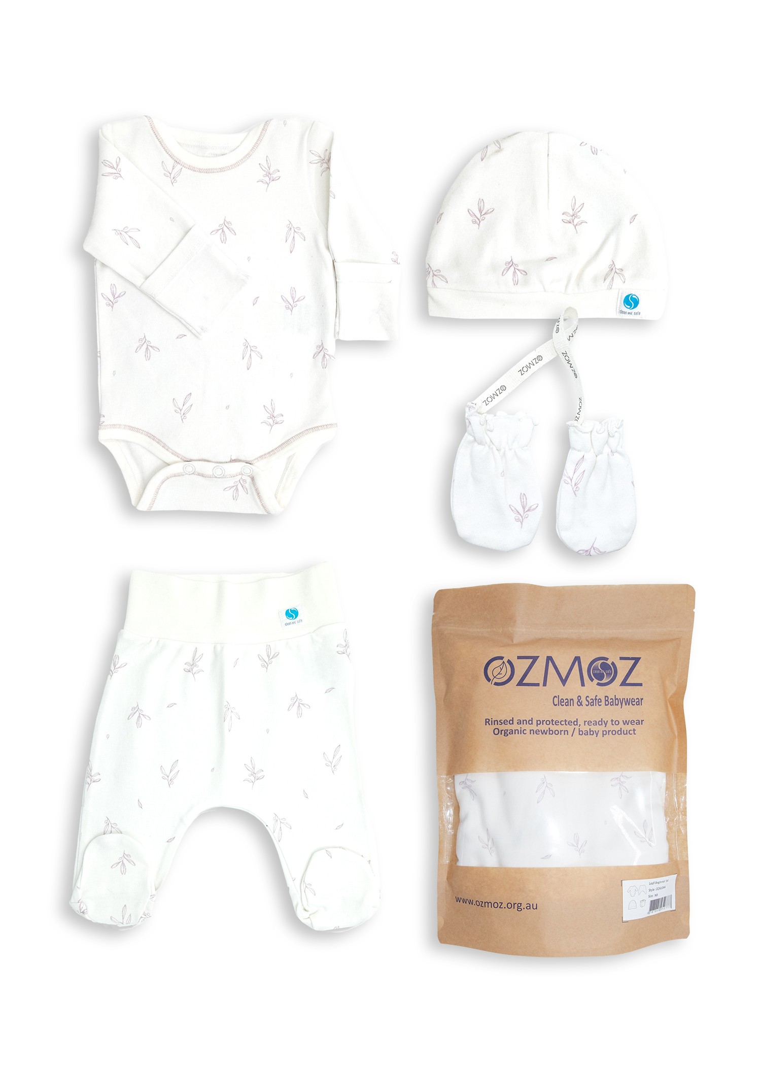 Clean and Safe Sterile Ready-to-Wear Organic Hospital Outlet Set-4 Pieces