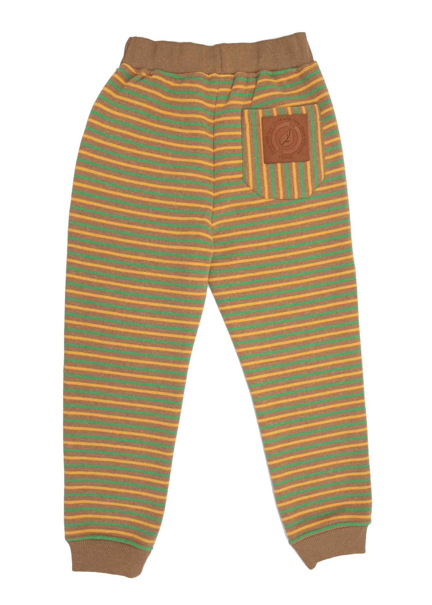 Reborn Rose Gold Striped Winter Girls' Sweatpants