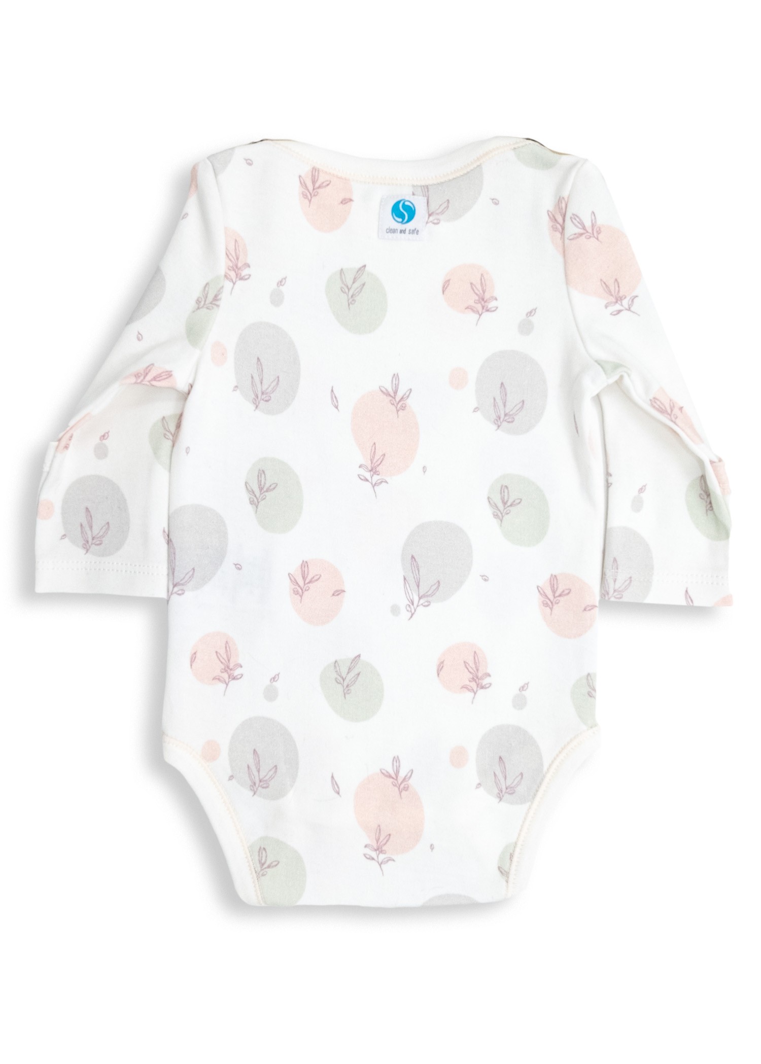 Clean and Safe Sterile Ready to Wear Organic Unisex Baby Body-Bubble