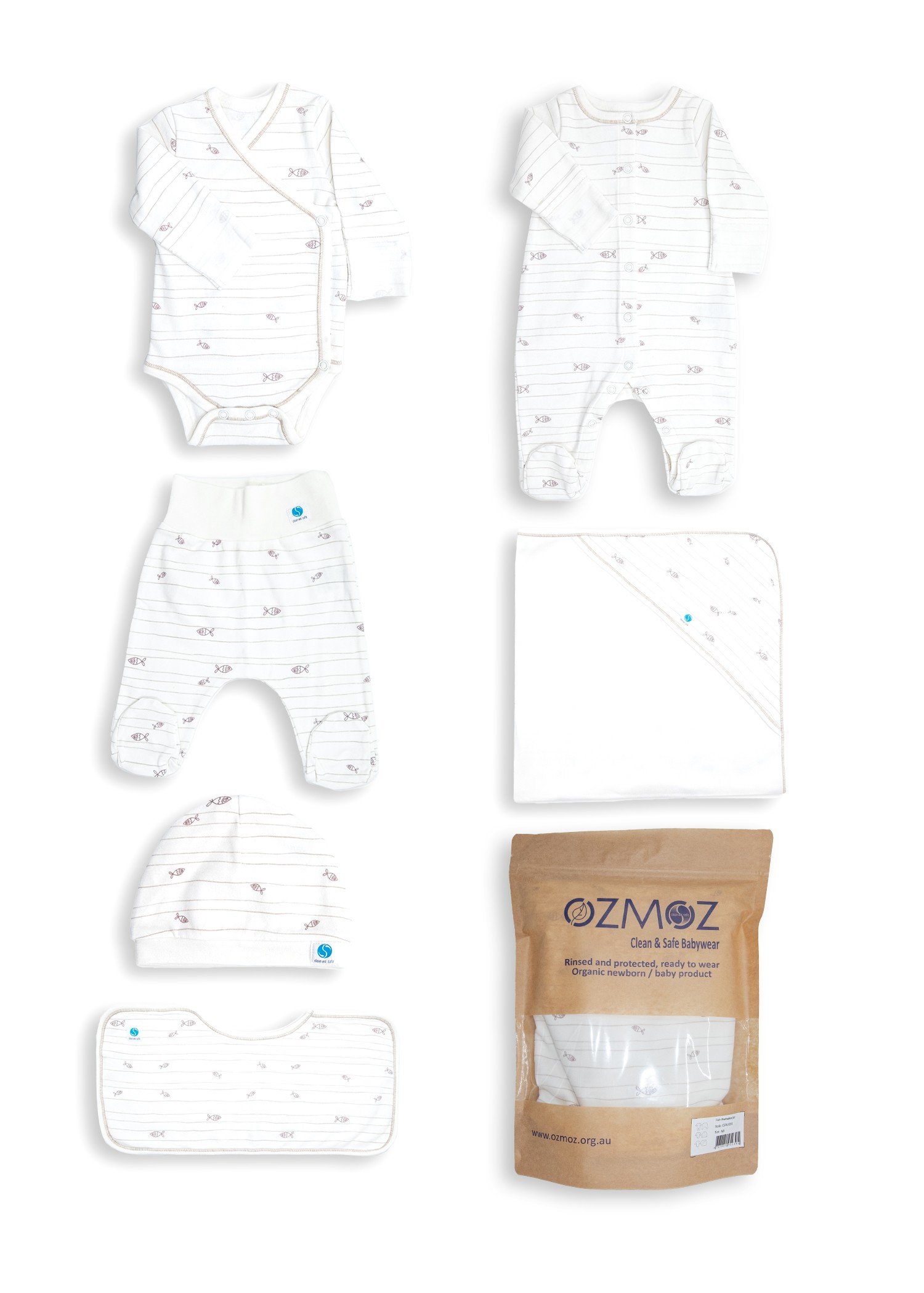 Clean and Safe Sterile Ready-to-Wear Organic Hospital Outlet Set-6 Pieces