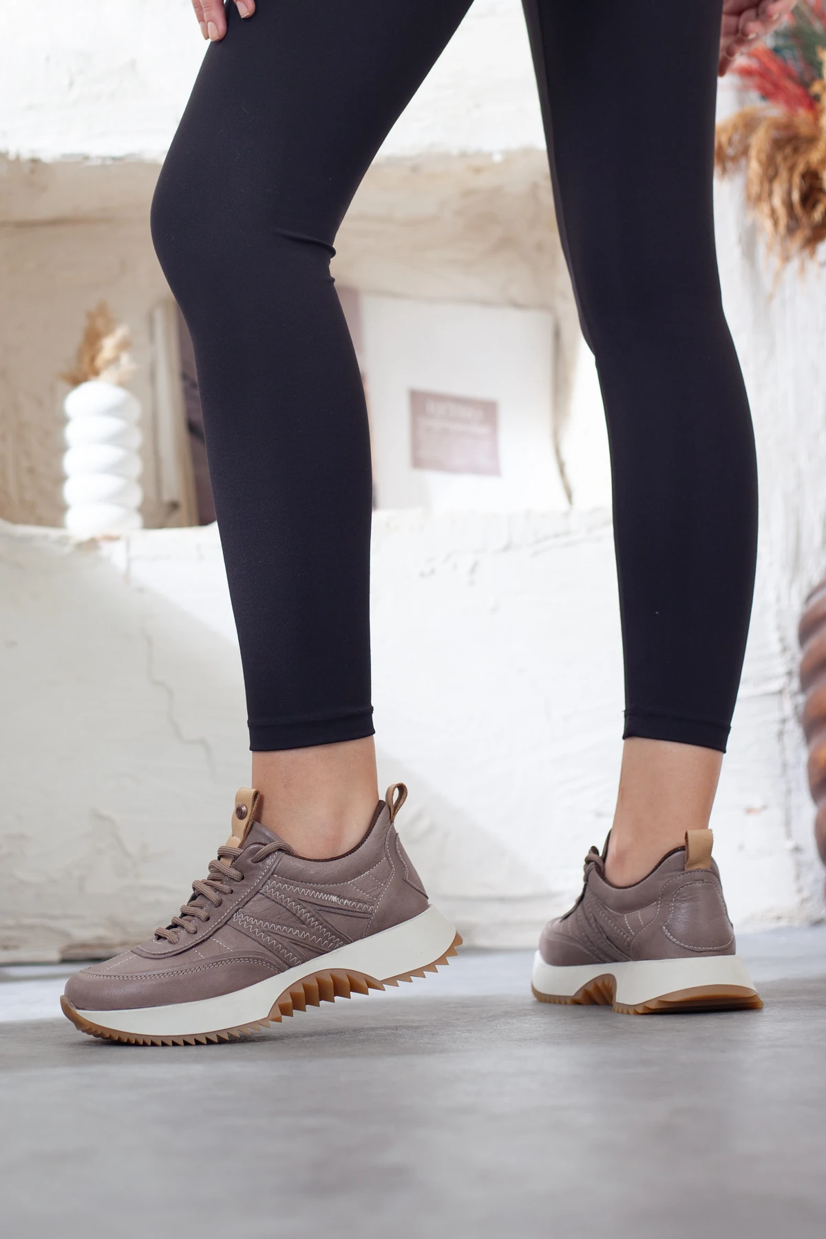 Mammamia Hakiki Deri Günlük Ayakkabı