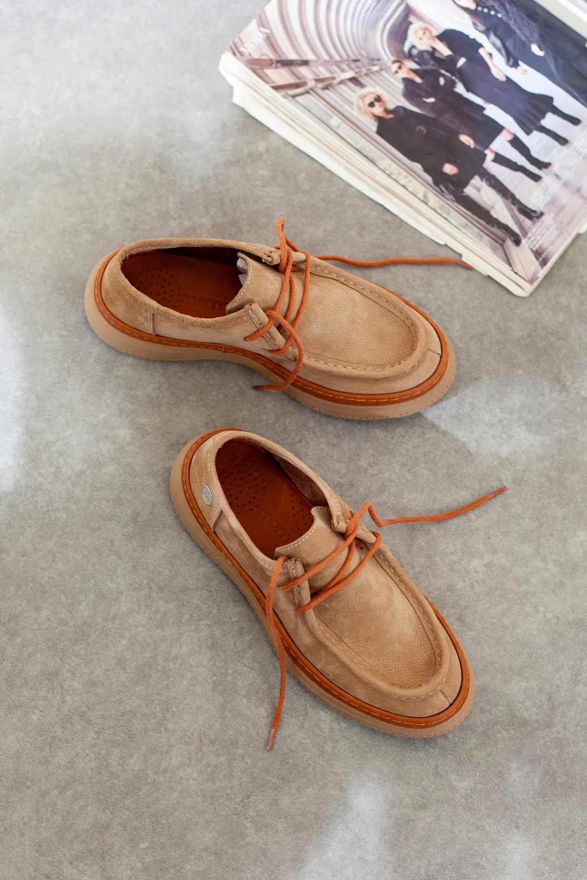 Mammamia Hakiki Deri Casual Ayakkabı