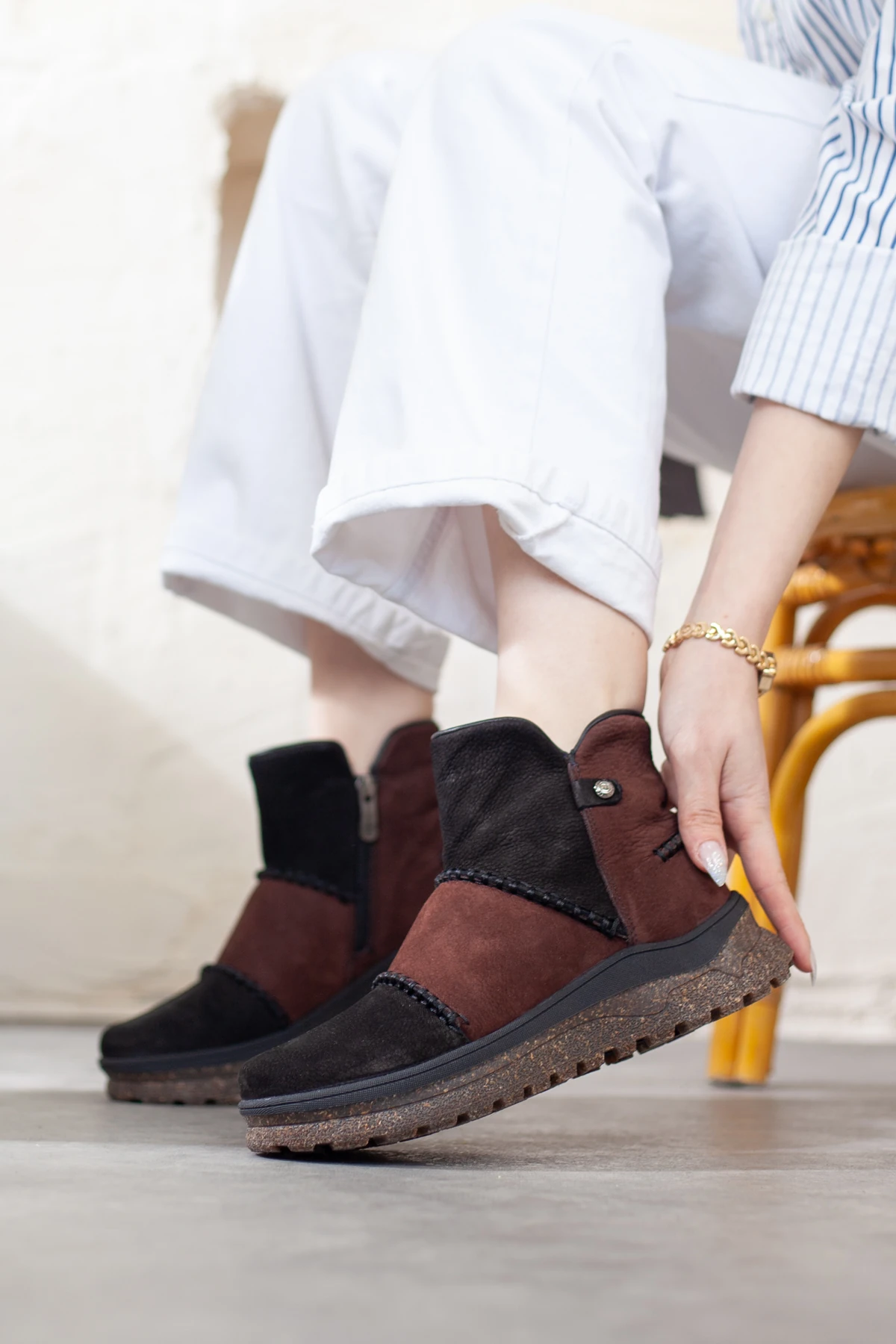 Mammamia Hakiki Deri Kaymaz Taban Günlük Bot