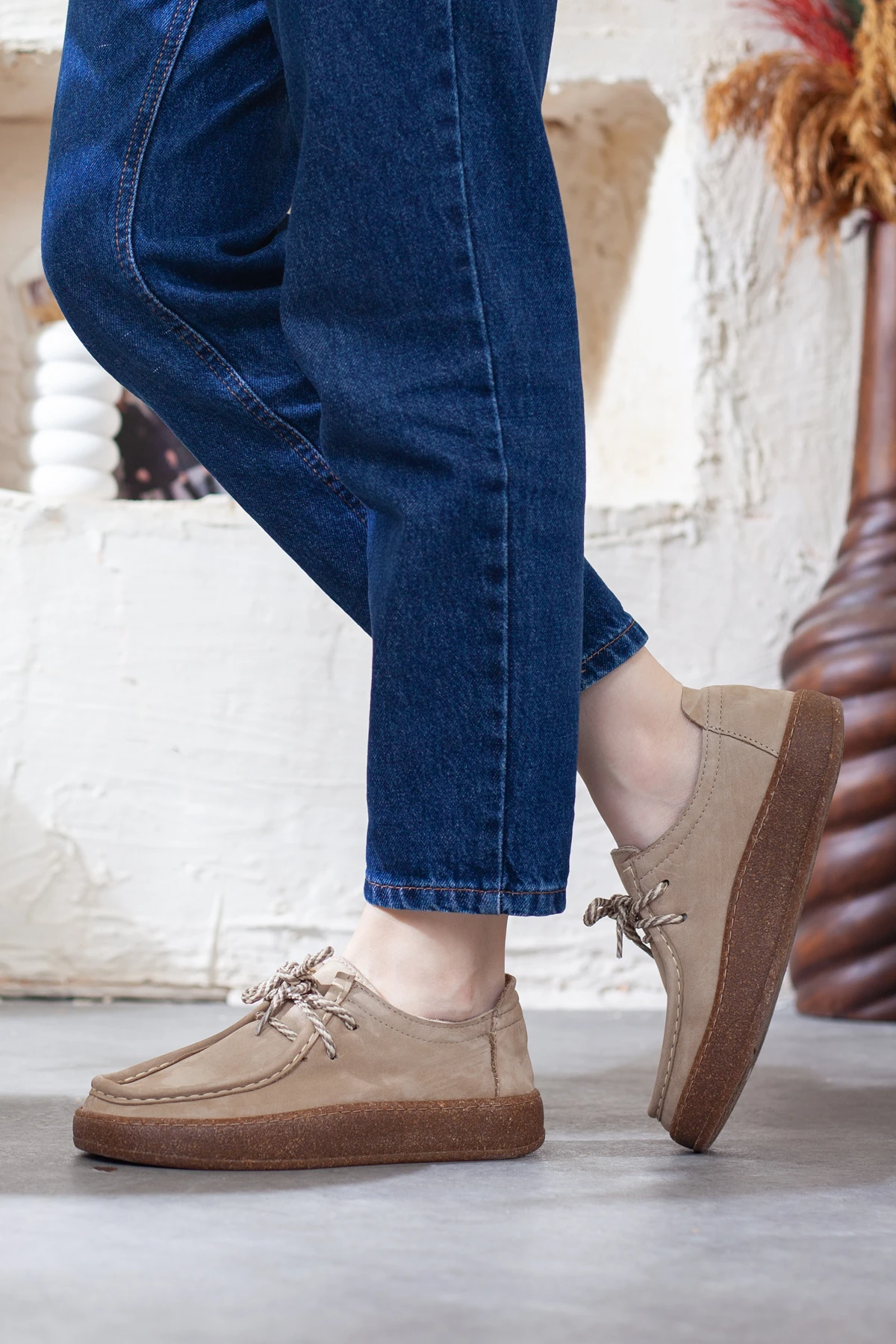 Kadın Hakiki Deri Ekstra Yumuşak Ortopedik Ayakkabı