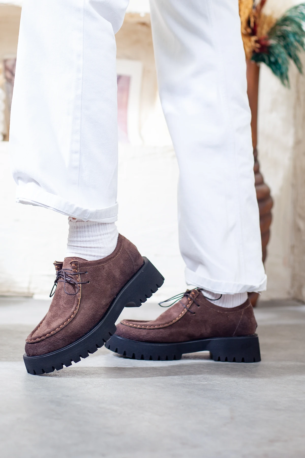 Kadın Bağcıklı Casual Ayakkabı