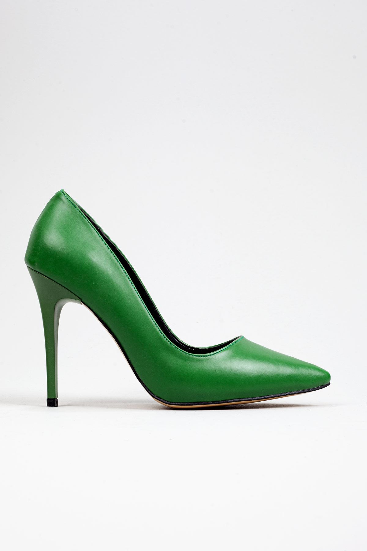 Kadın Yeşil Yüksek Topuklu Stiletto