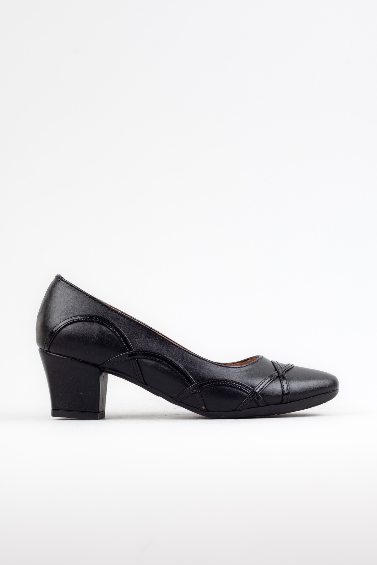 Kadın Klasik Topuklu Ayakkabı, Kalın Topuklu Ayakkabı