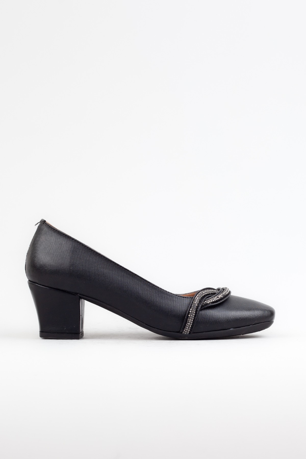Kadın Klasik Topuklu Ayakkabı, Kalın Topuklu Ayakkabı