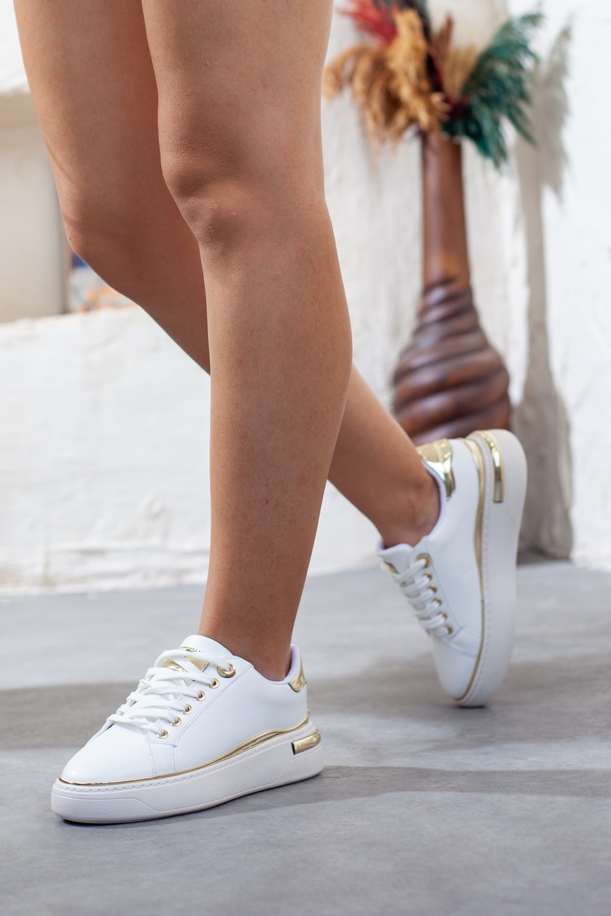 Kadın Günlük Siyah Sneaker